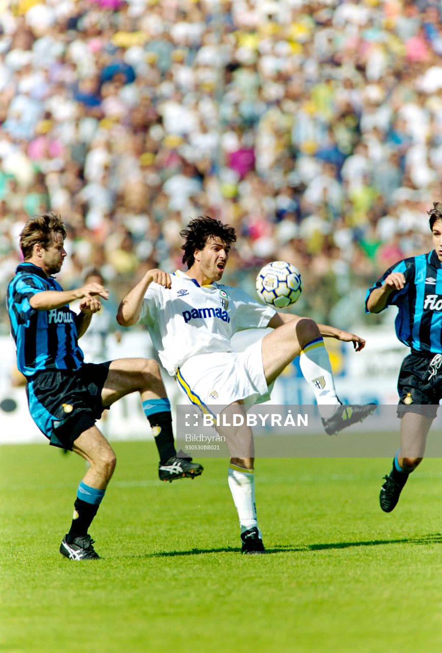 Fotboll, Serie A, Parma - Inter, 2-0: Melli, Parma 