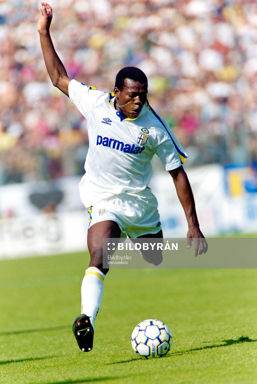 Fotboll, Serie A, Parma - Inter, 2-0: Asprilla, Parma. 