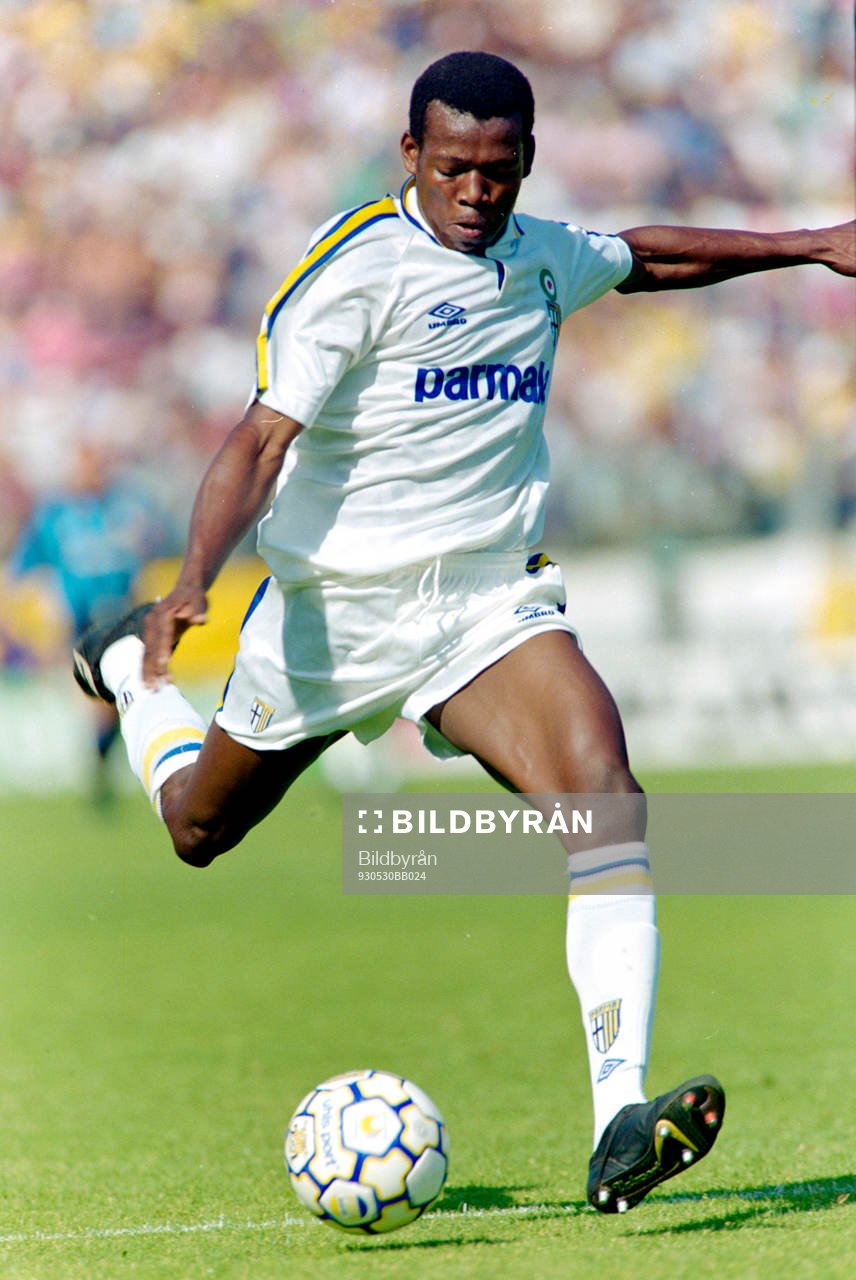 Fotboll, Serie A, Parma - Inter, 2-0: Asprilla, Parma. 