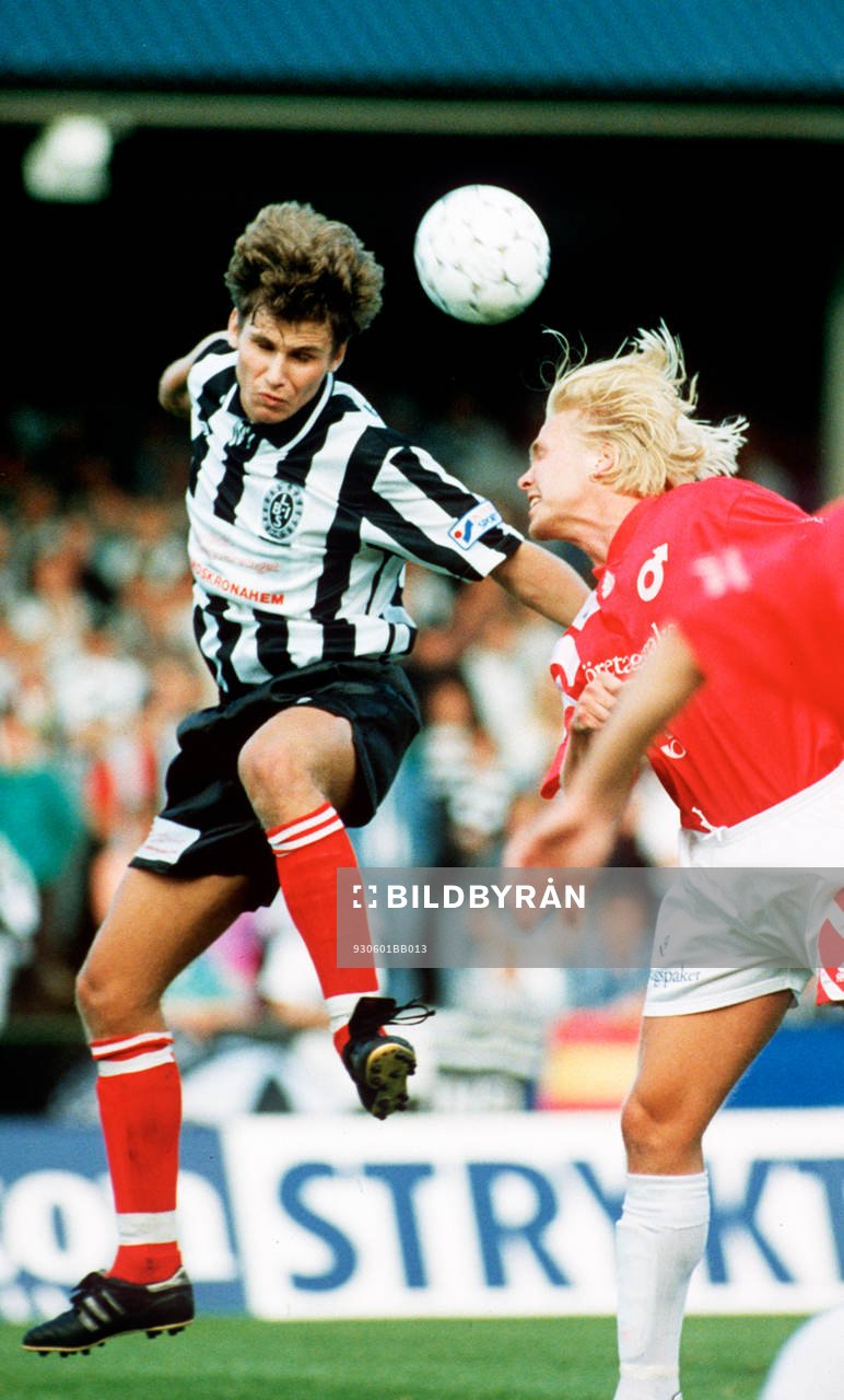 Andreas Jakobsson, Landskrona och Ulf Ottosson, Degerfors