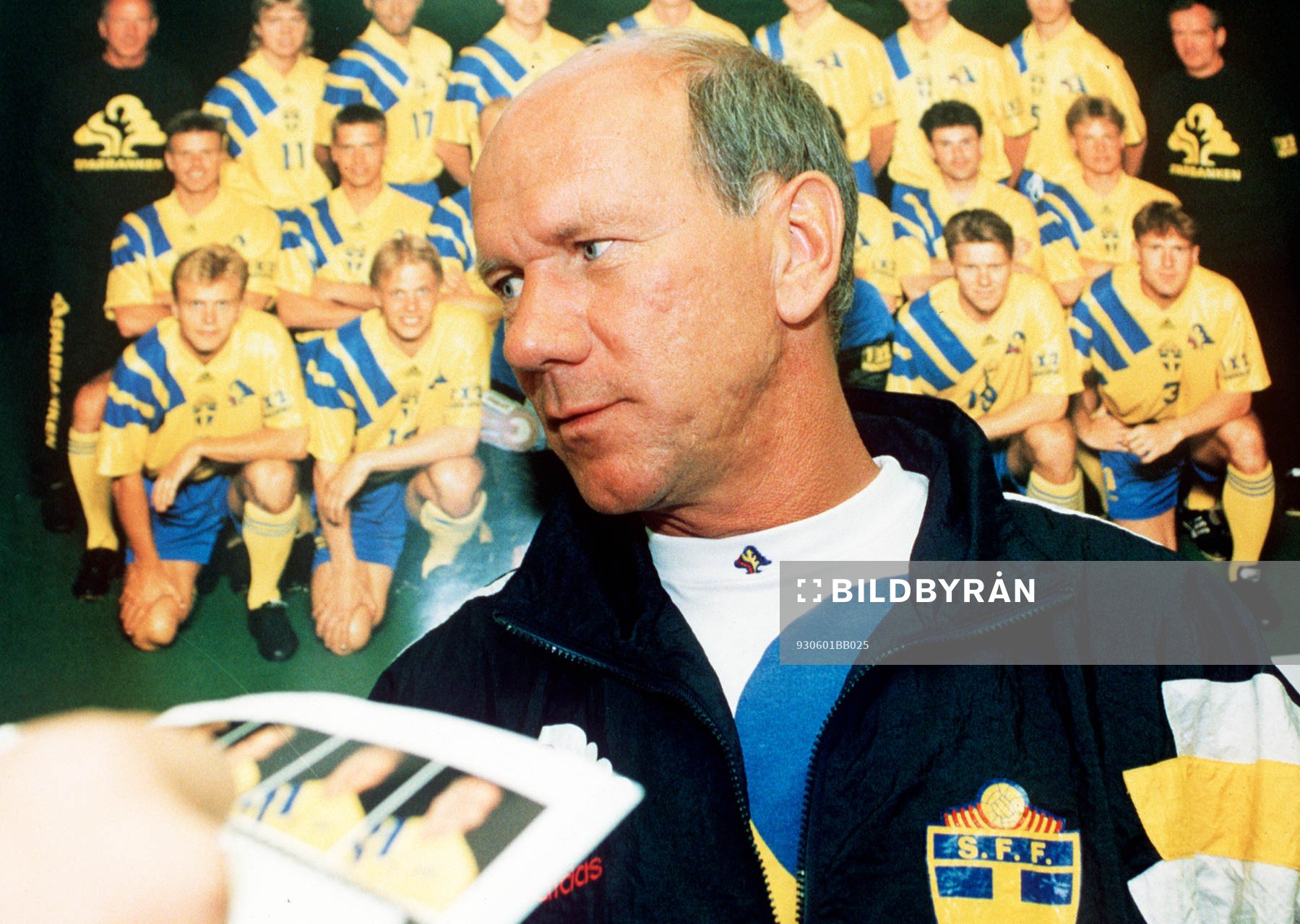 Fotboll, Tommy Svensson, förbundskapten, Sverige