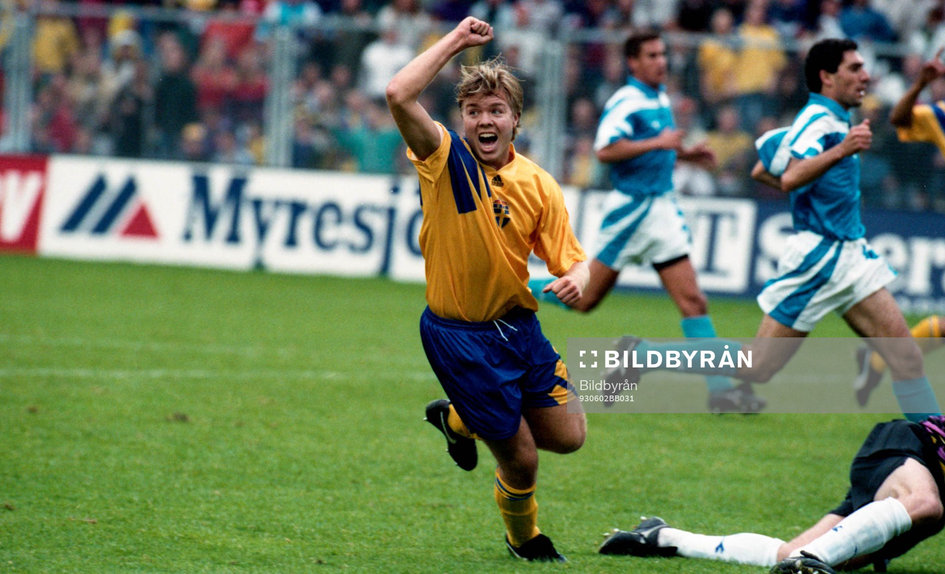 Tomas Brolin jublar
