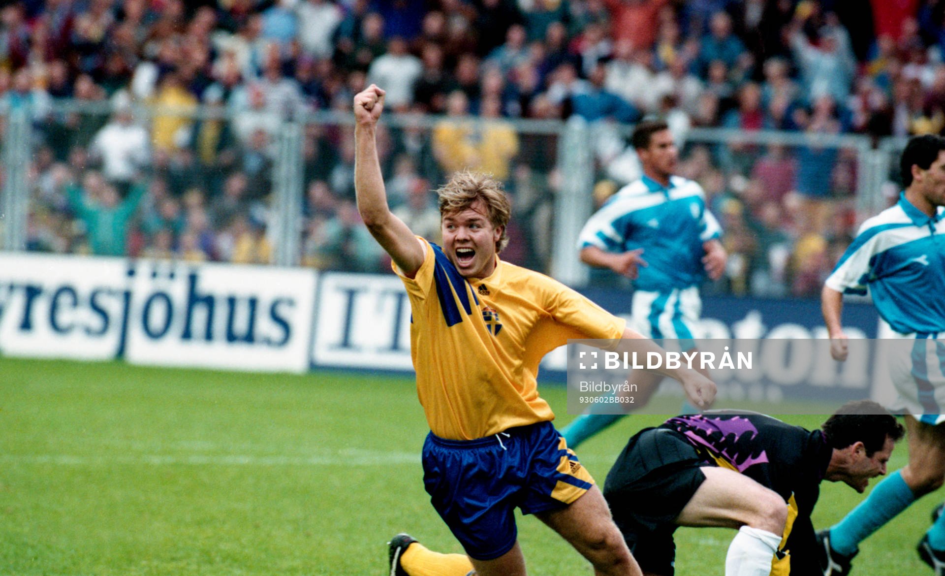 Tomas Brolin jublar