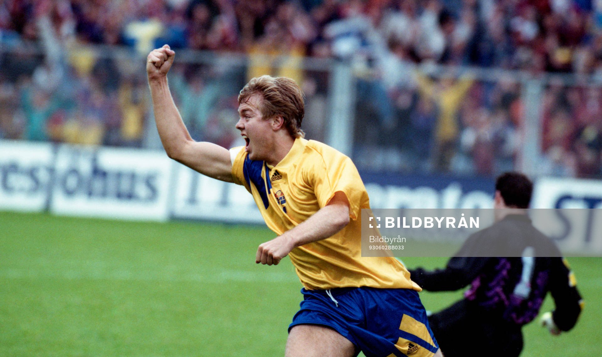 Tomas Brolin jublar