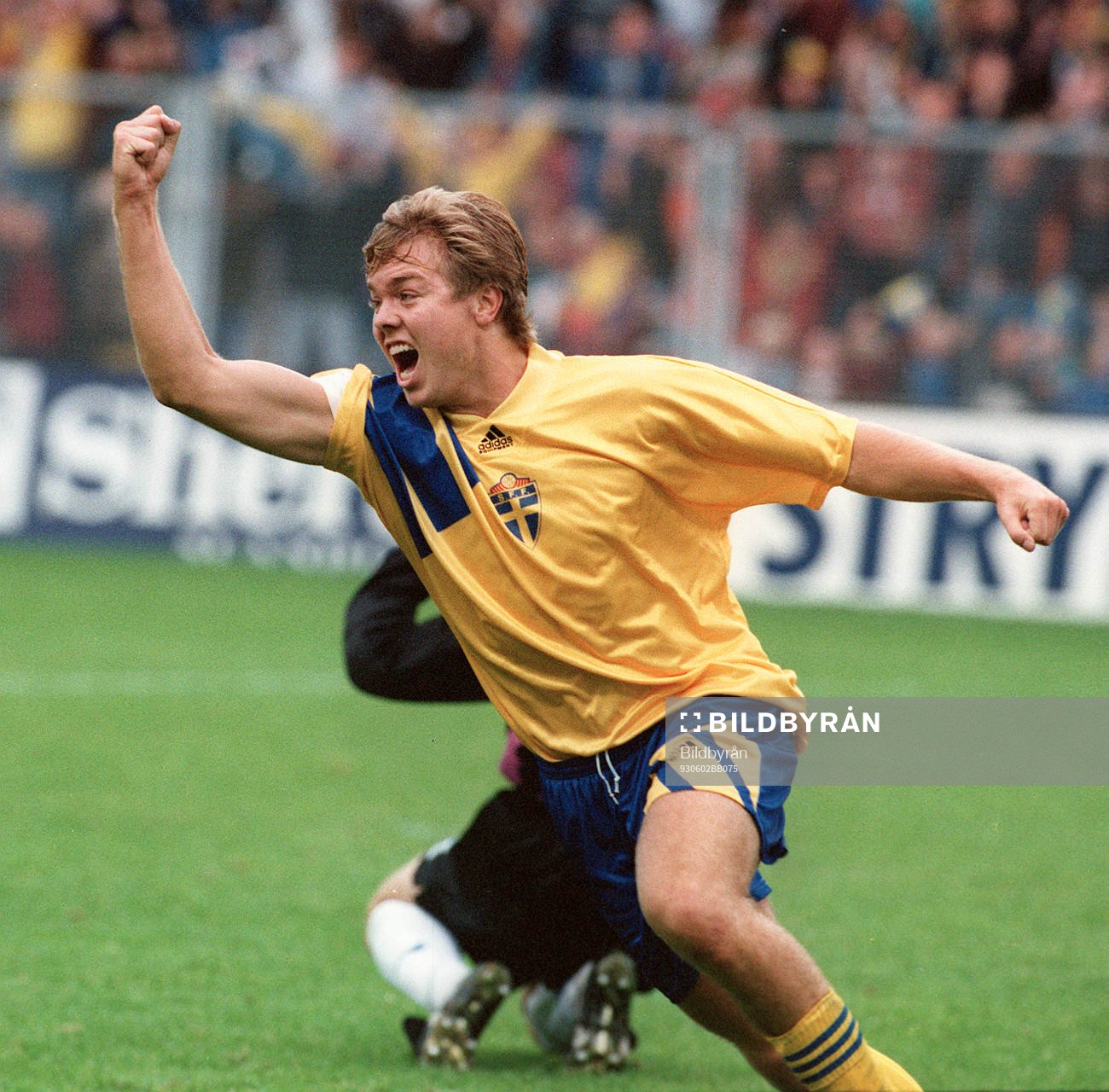  Tomas Brolin, jubel.