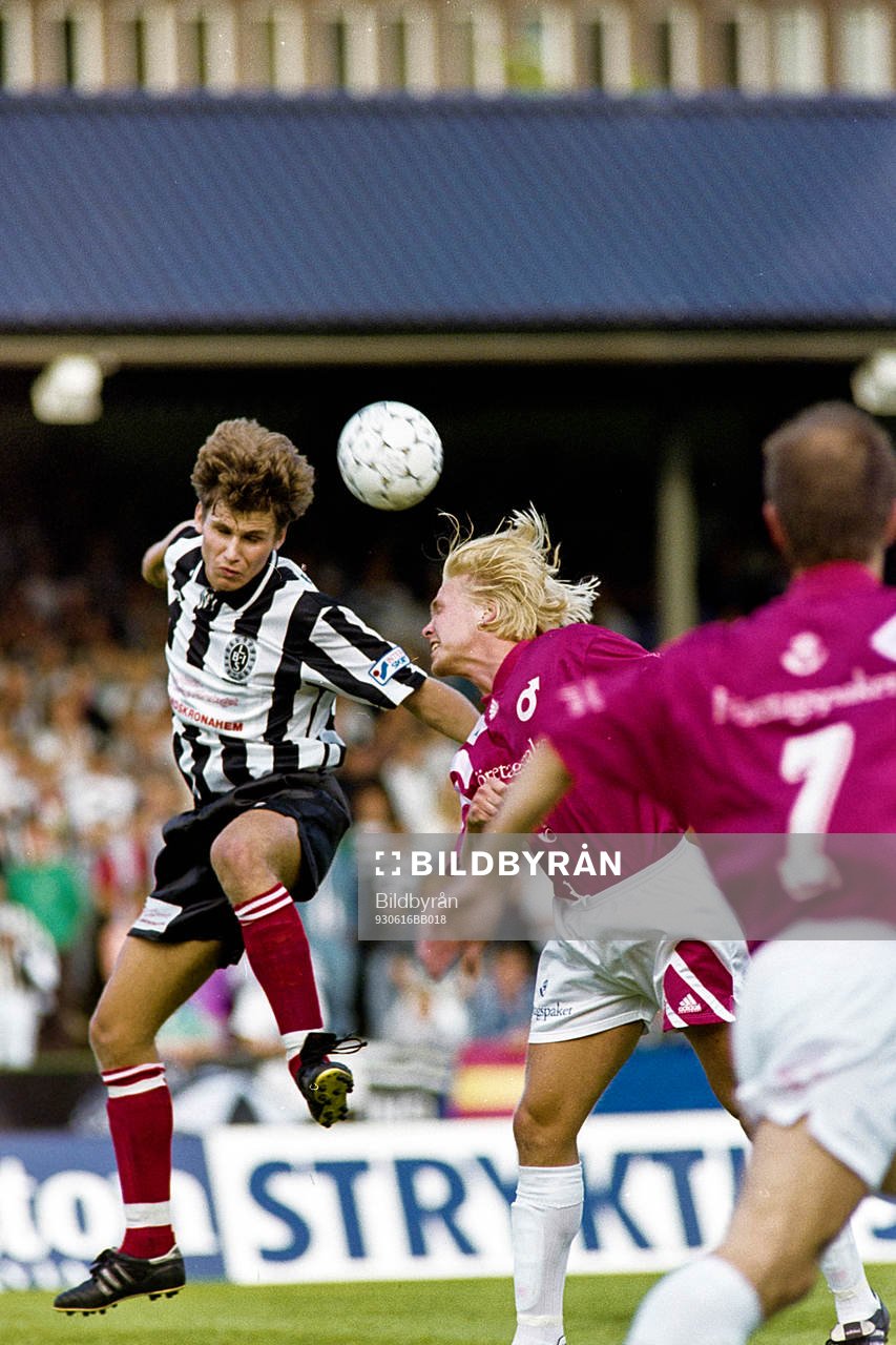 Andreas Jakobsson, Landskrona och Ulf Ottosson, Degerfors i