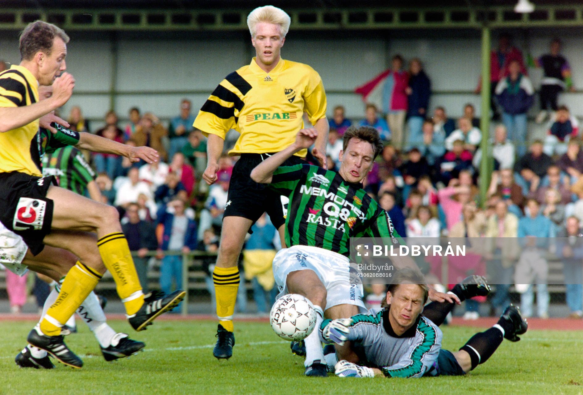 Miguel Toré och Percy Olsson, Hässleholm framför gais