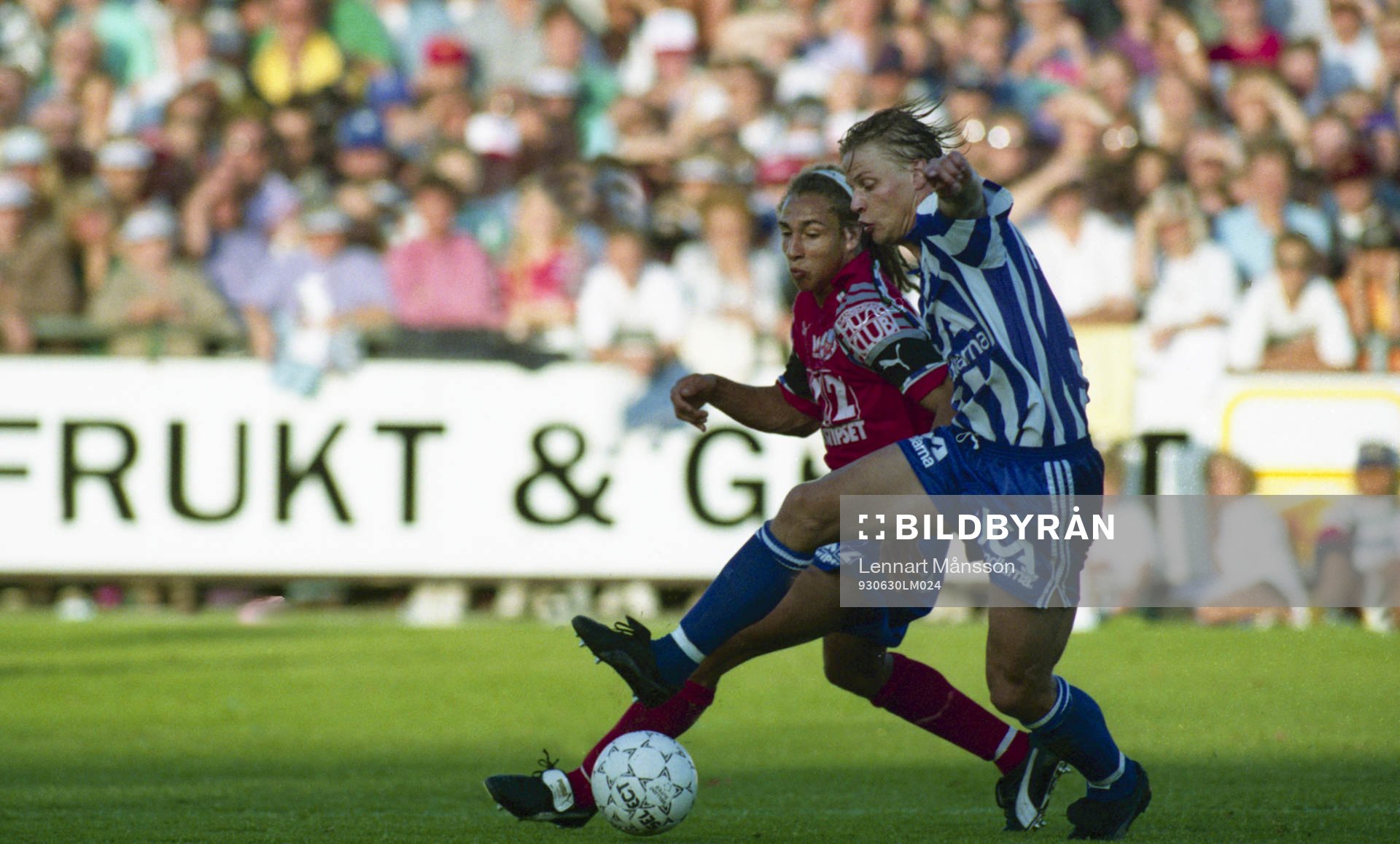 Henrik Larsson, Helsingborg och Mikael Nilsson, Göteborg