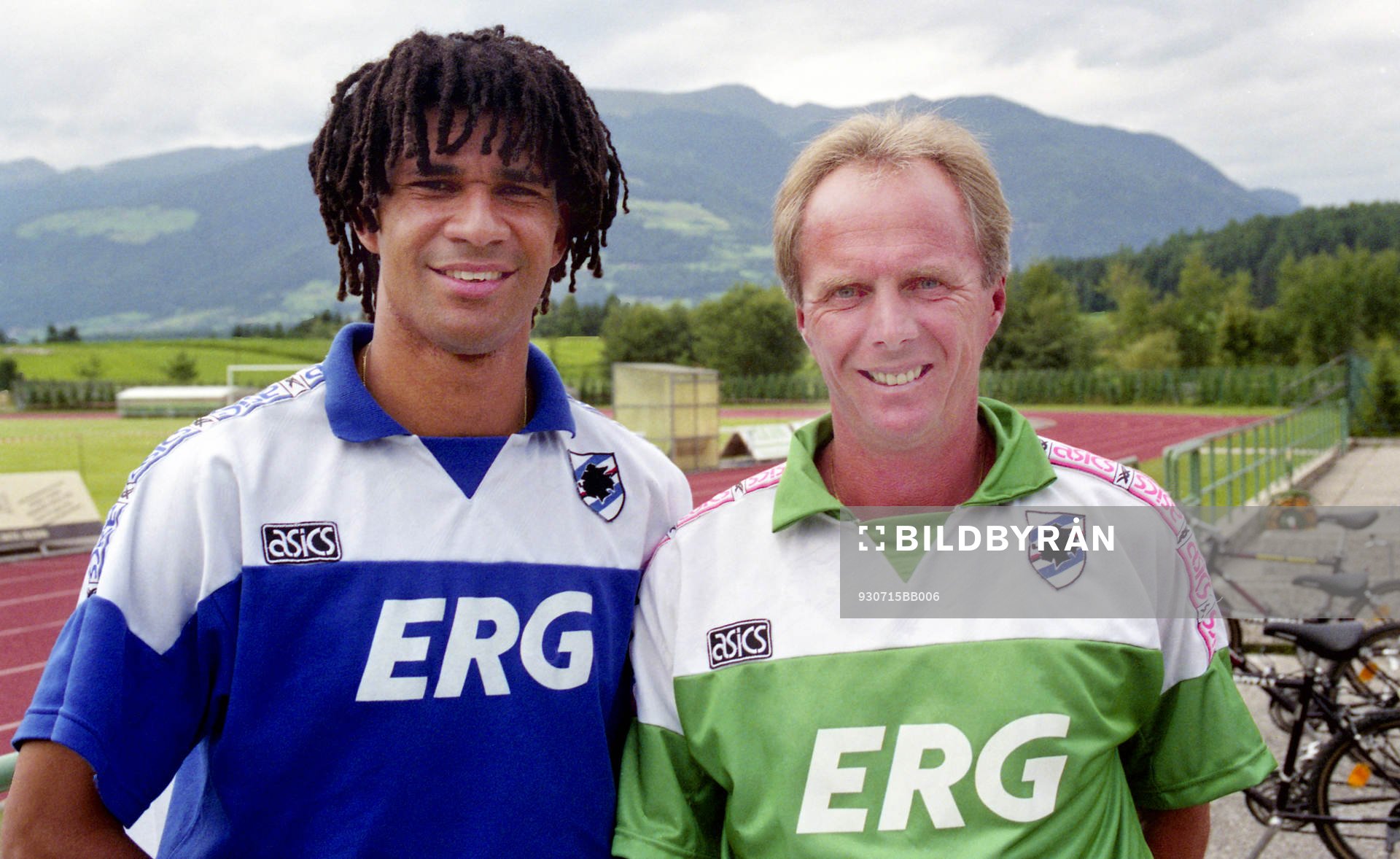Ruud Gullit och Sven-Göran Svennis Eriksson
