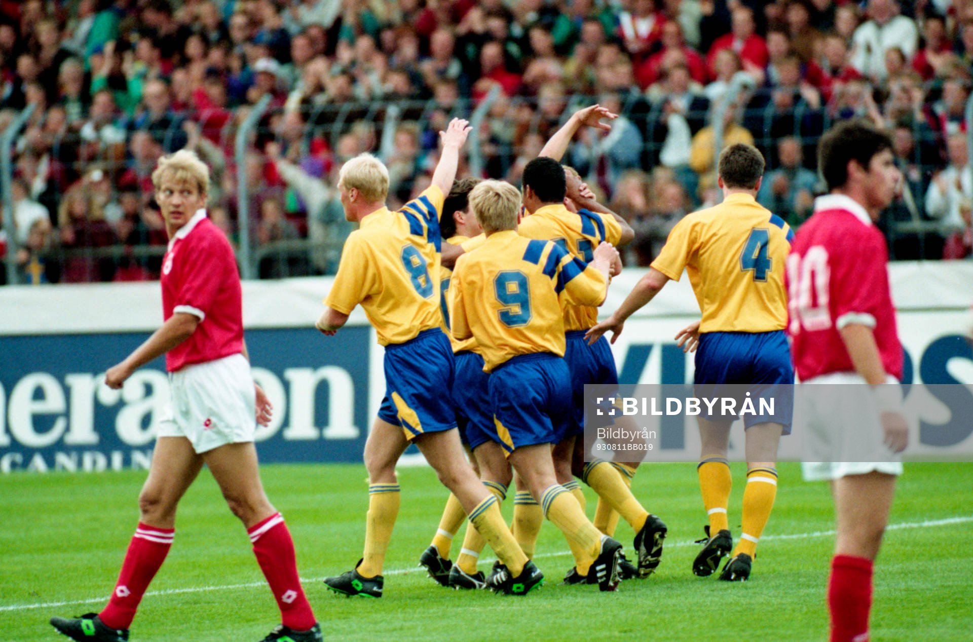 Sverige jublar