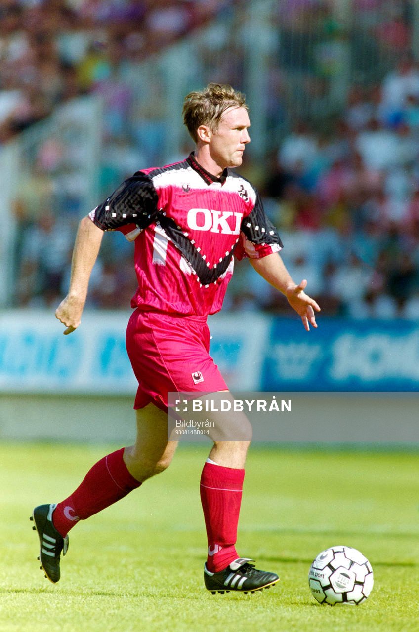 Fotboll, Bundesliga, Kaiserslautern - Borussia Mönchengladbach, 4-2: Jan Eriksson, Kaiserslautern