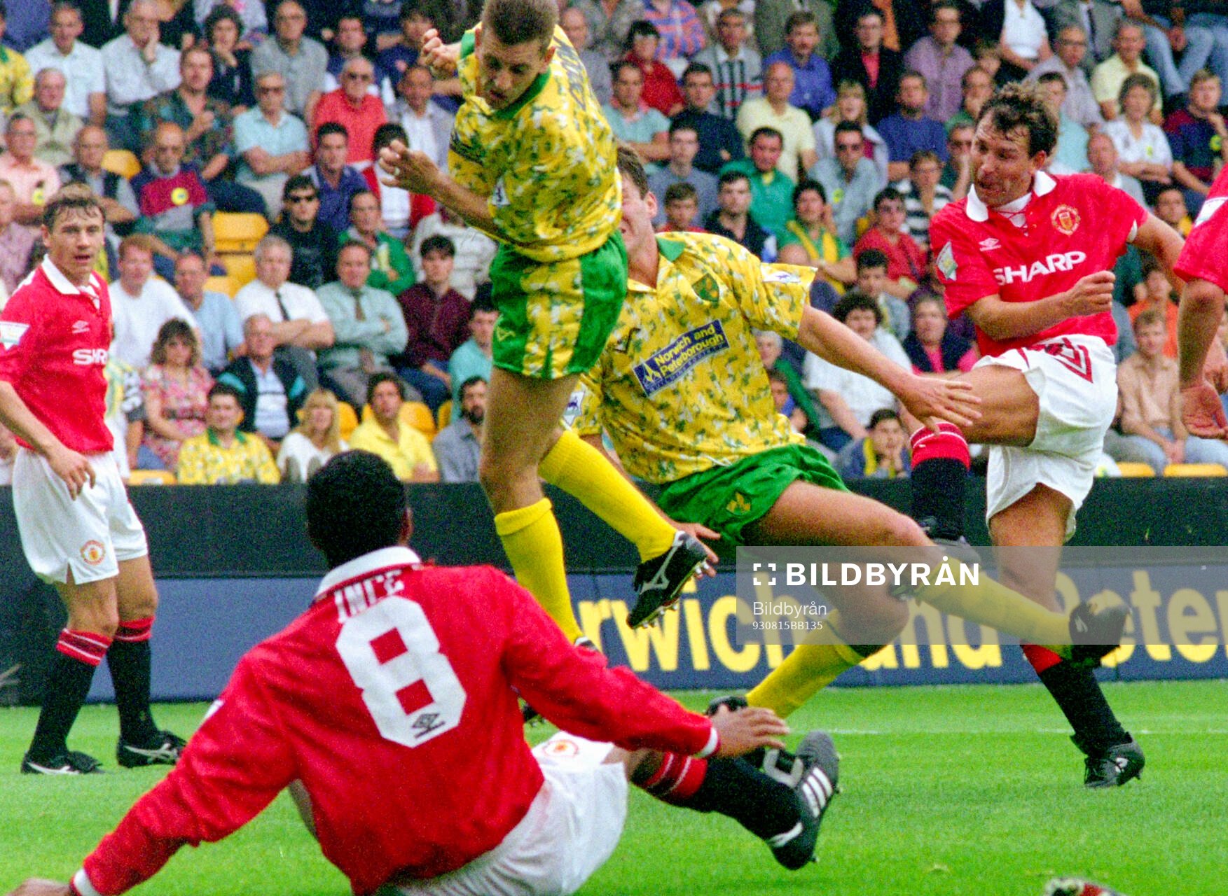 Football, English Premier League 1993-1994, Norwich -