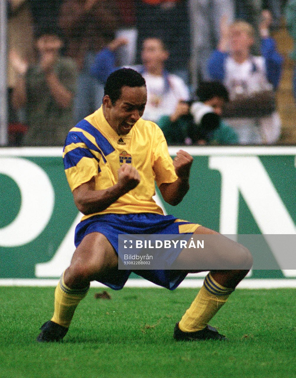 Martin Dahlin, Sverige (Jubel)