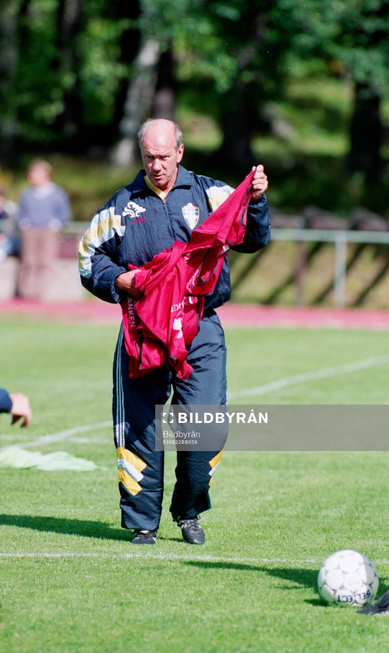 Tommy Svensson, förbundskapten, Sverige