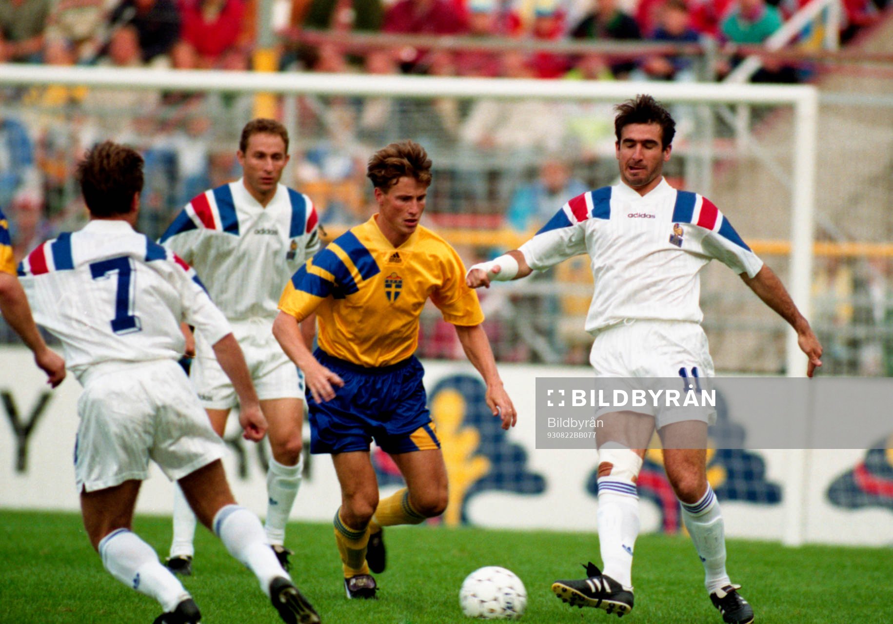 Roger Ljung och Eric Cantona