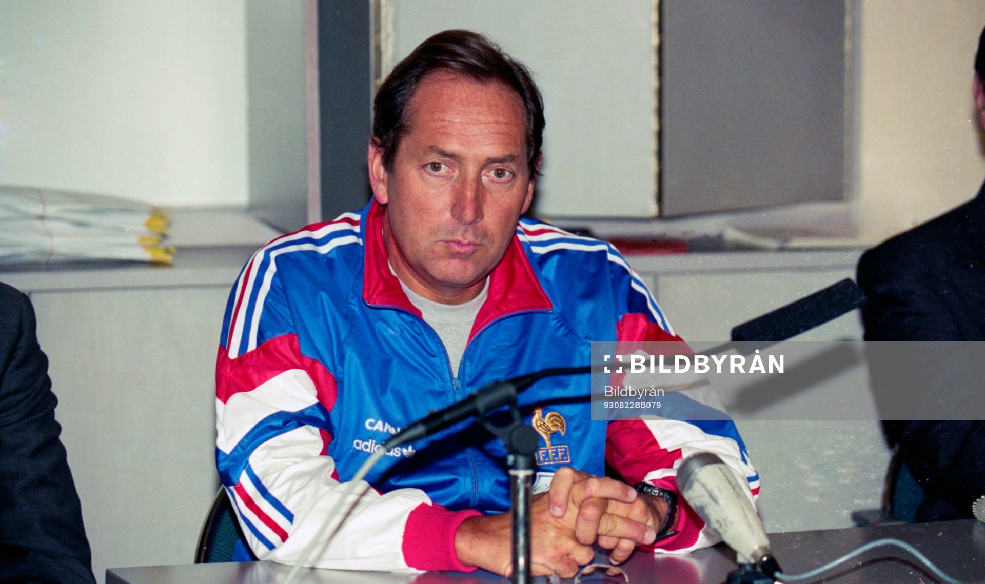  Gerhard Houllier, förbundkapten, Frankrike.