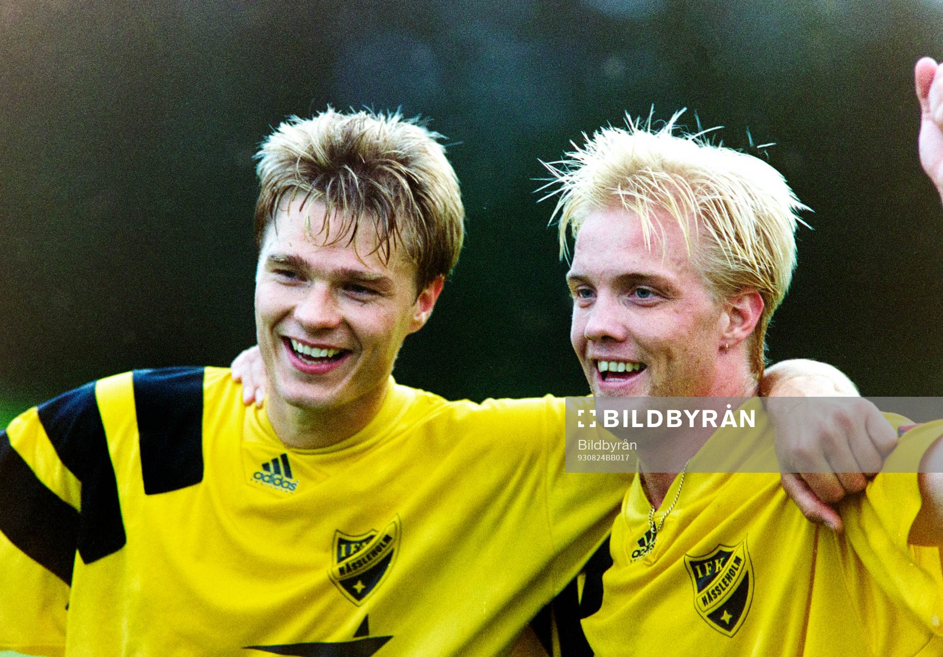 Hässleholms tvåmålsskyttar Per Nilsson och Percy Olsson