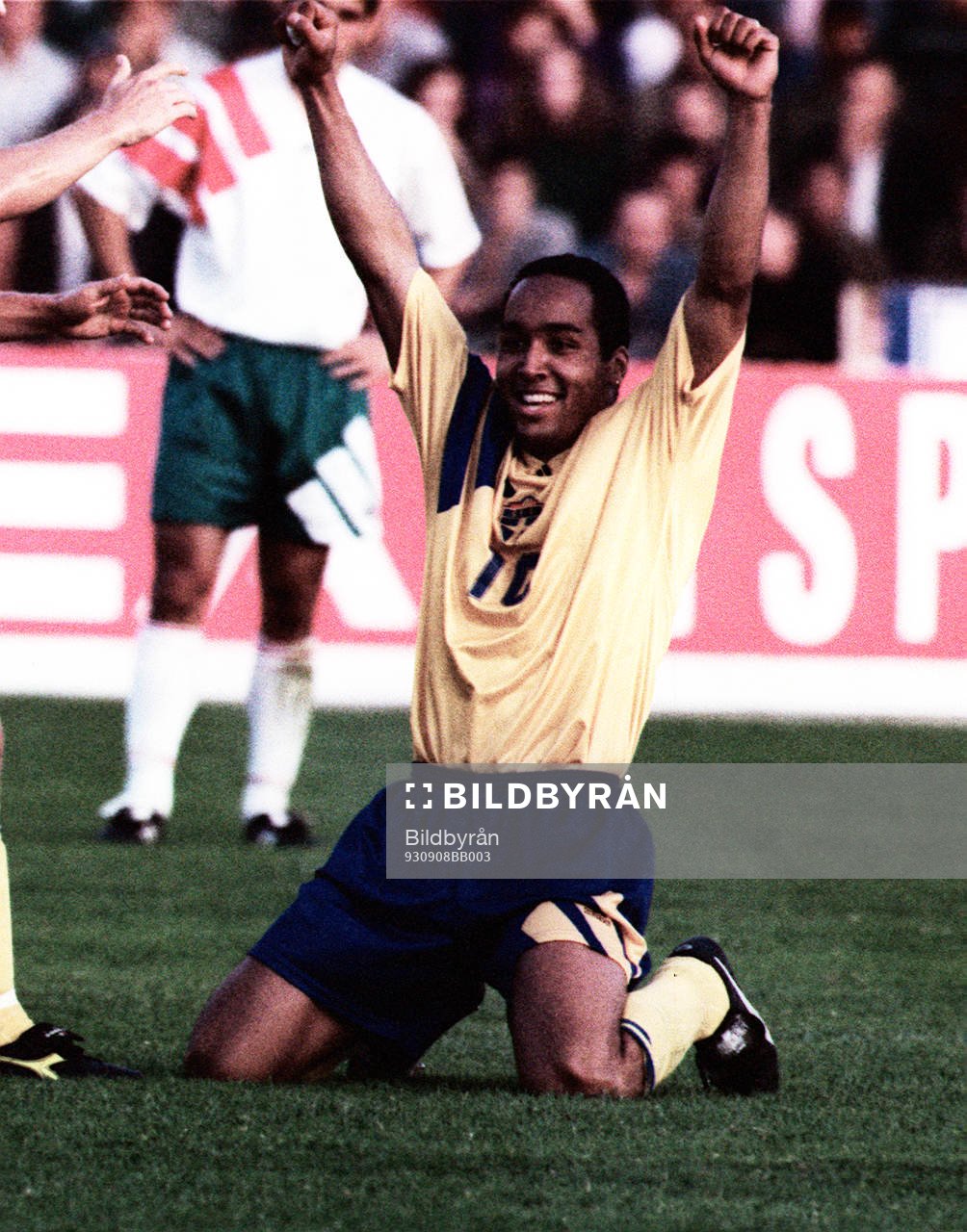 Martin Dahlin, Sverige (Jubel)