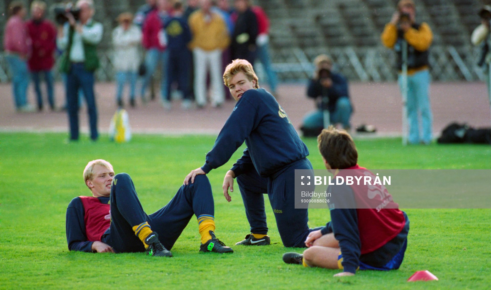 Klas Ingesson och Tomas Brolin