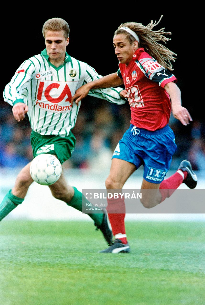 Teddy Lucic, Västra Frölunda och Henrik Larsson,