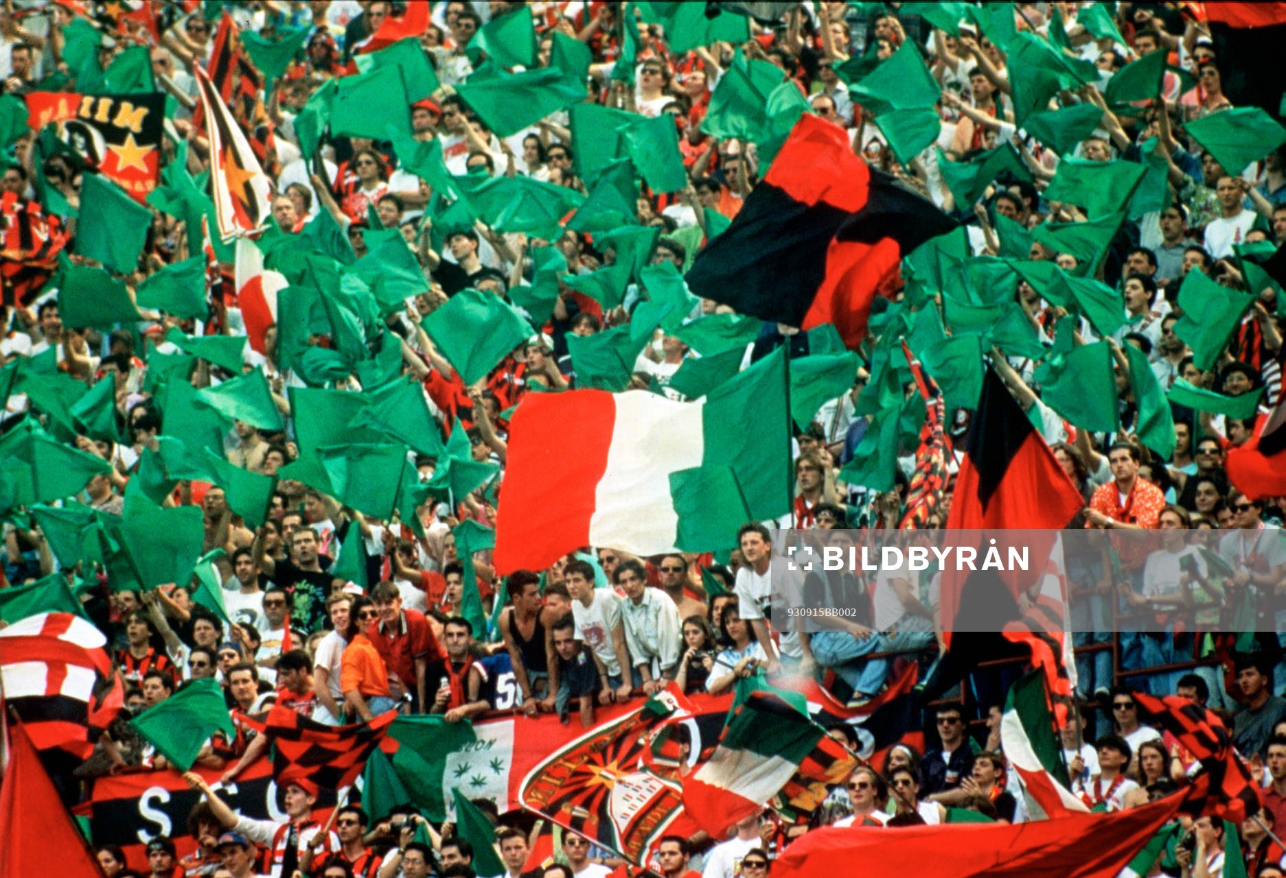 Milan, supporter, supportrar, publik, fans