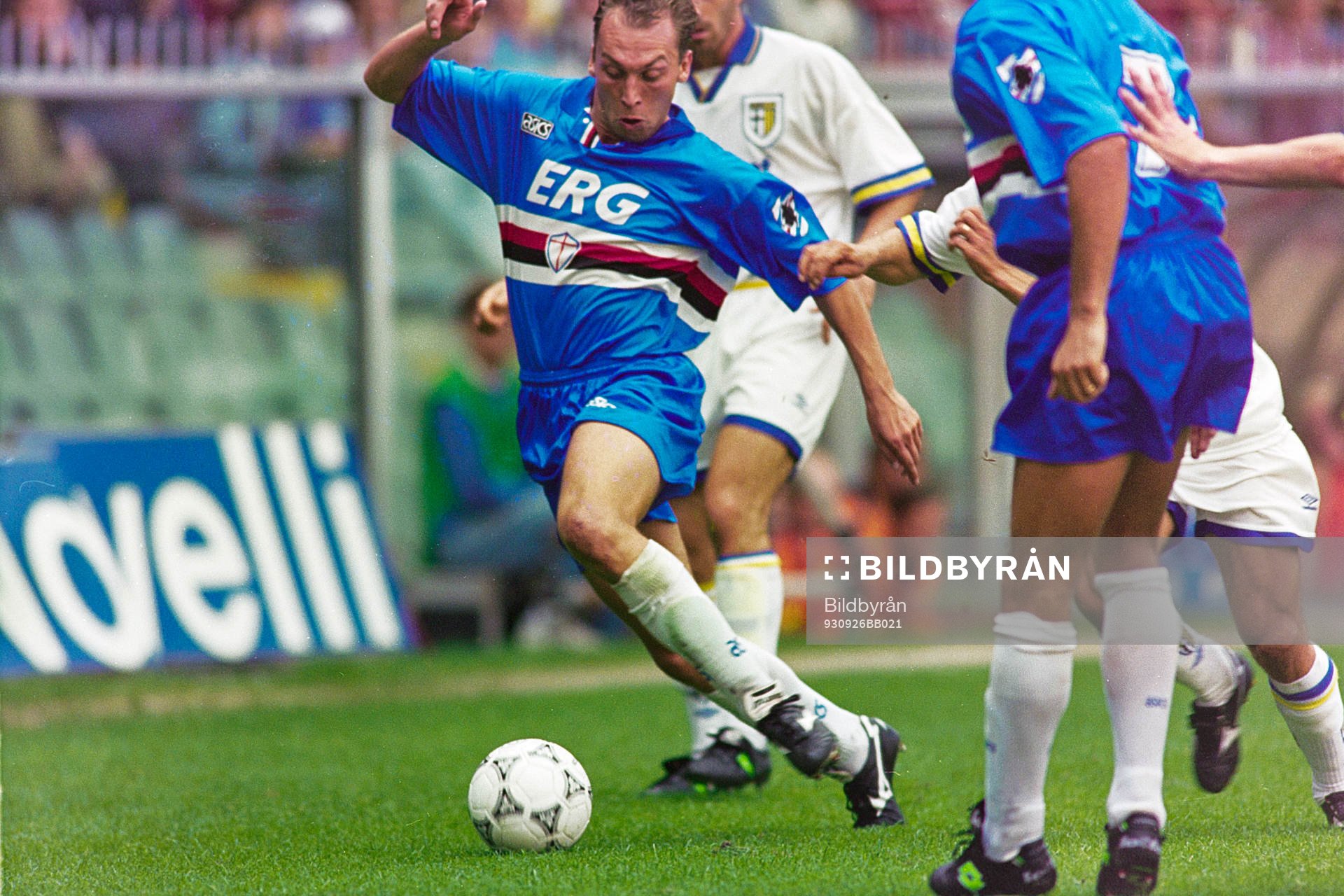 David Platt, Sampdoria med bollen