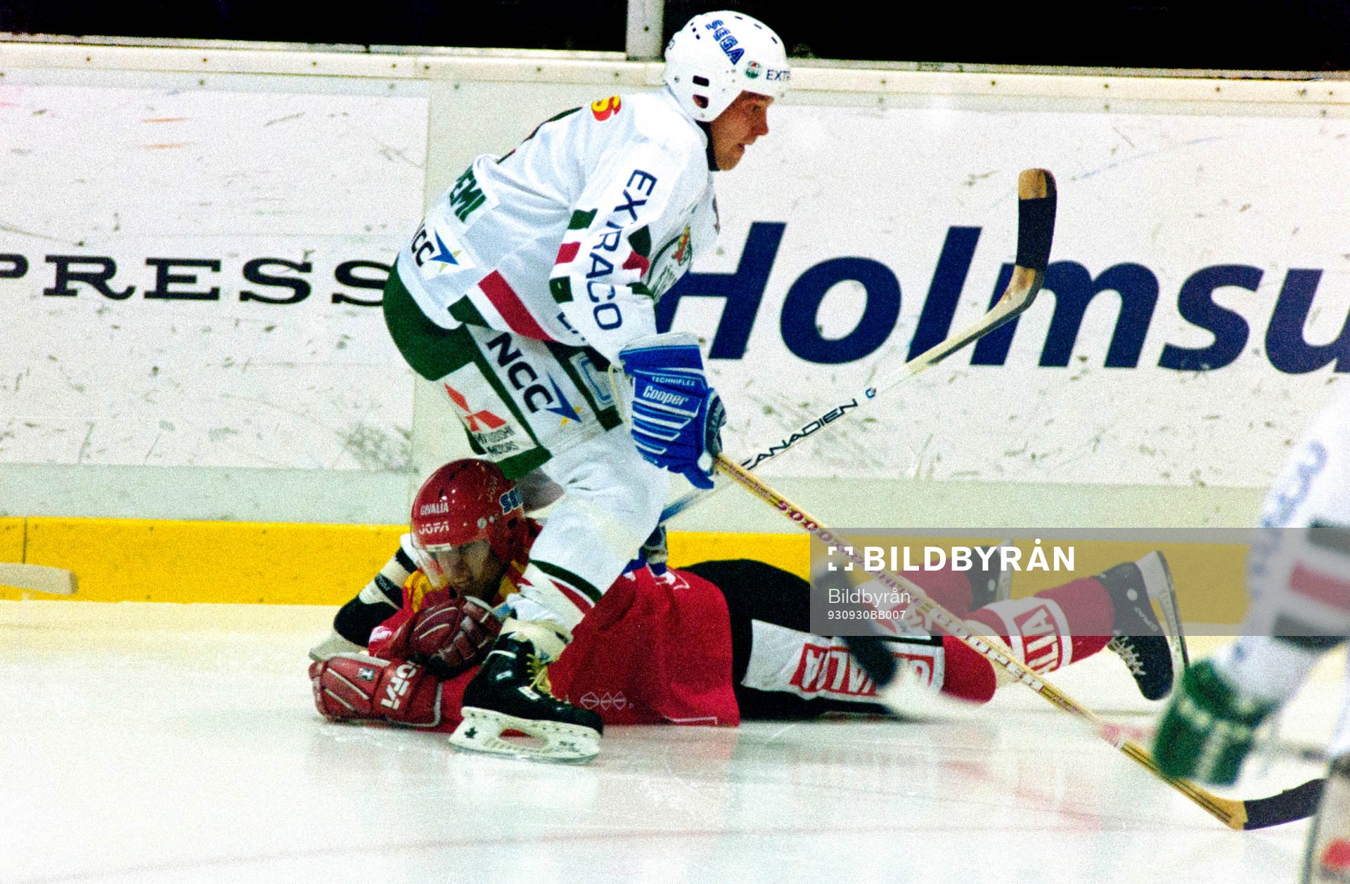 Kari Suoraniemi, Rögle kör över en röglespelare