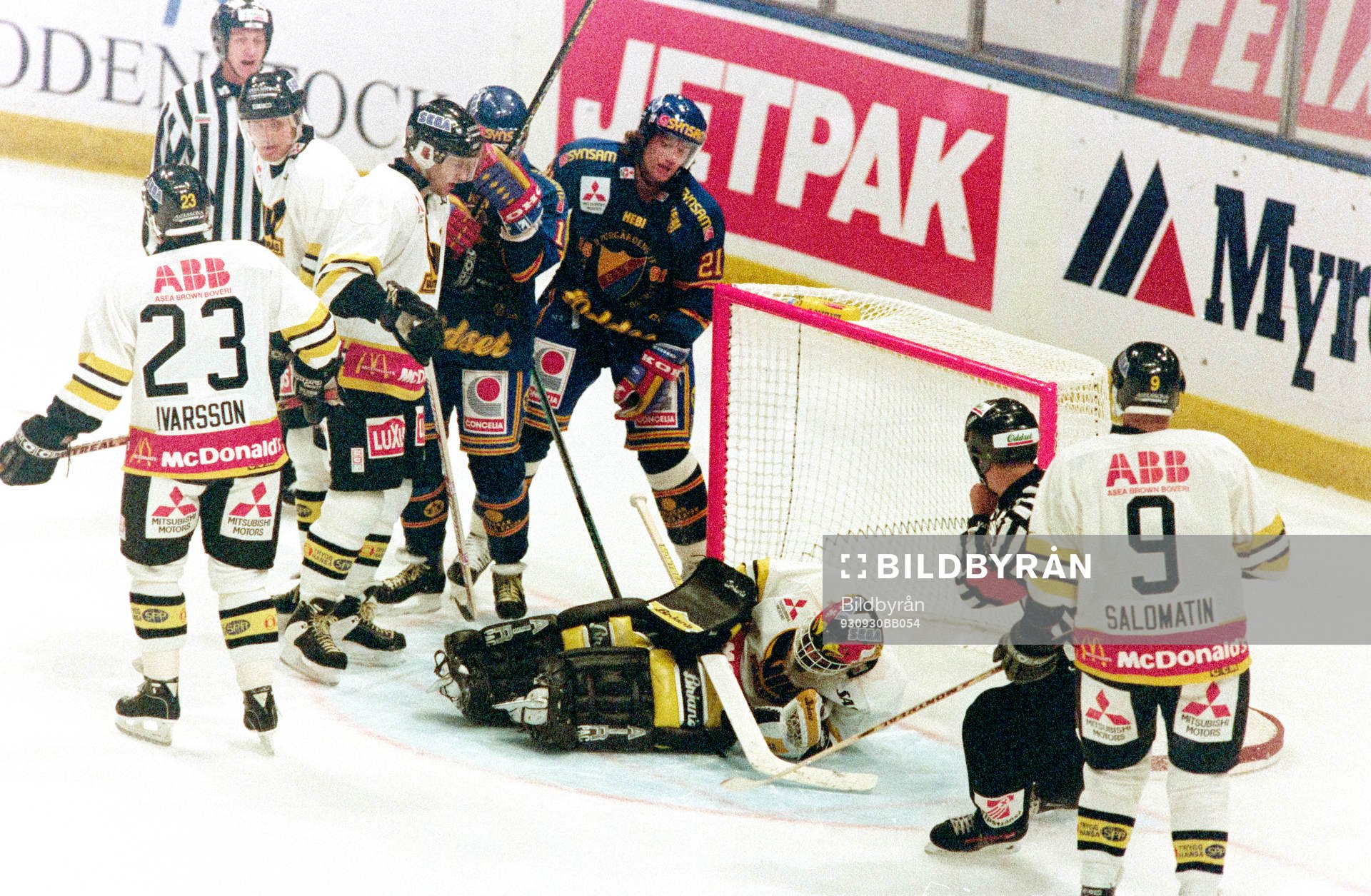 Tommy Salo, målvakt i Västerås