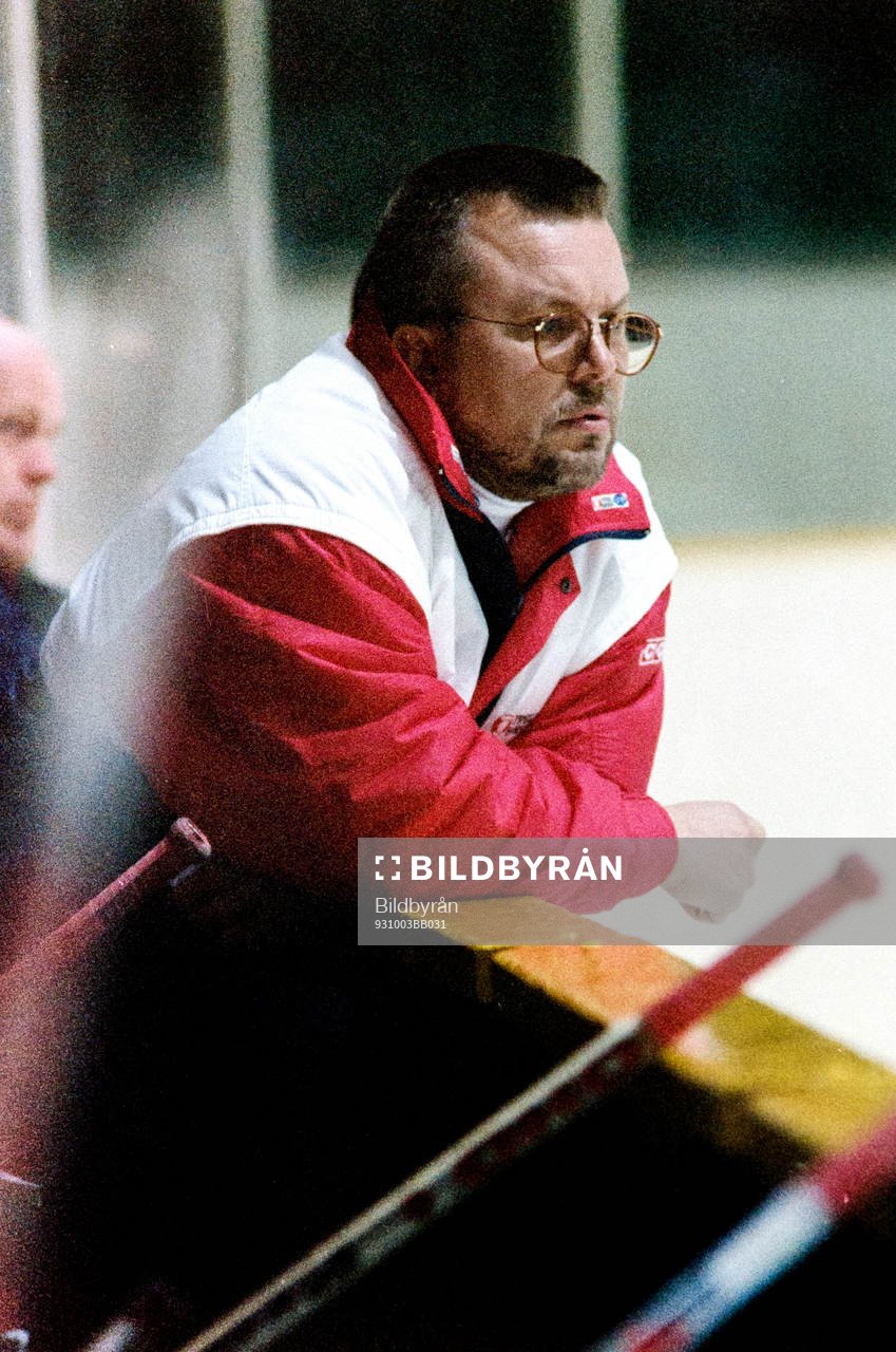 Leif Boork, tränare i Västra Frölunda
