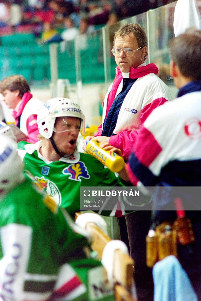 Christer Abrahamsson, tränare i Rögle