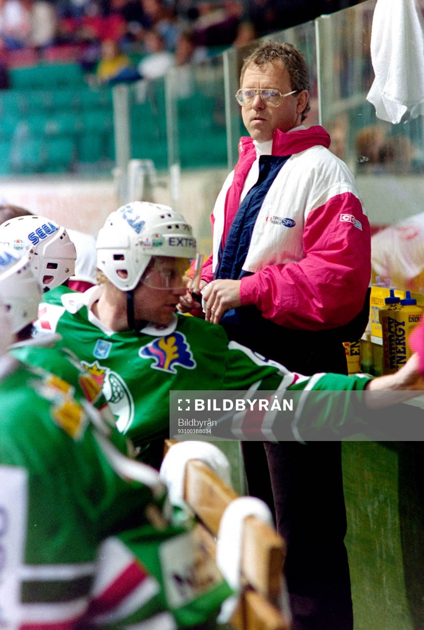 Christer Abrahamsson, tränare i Rögle
