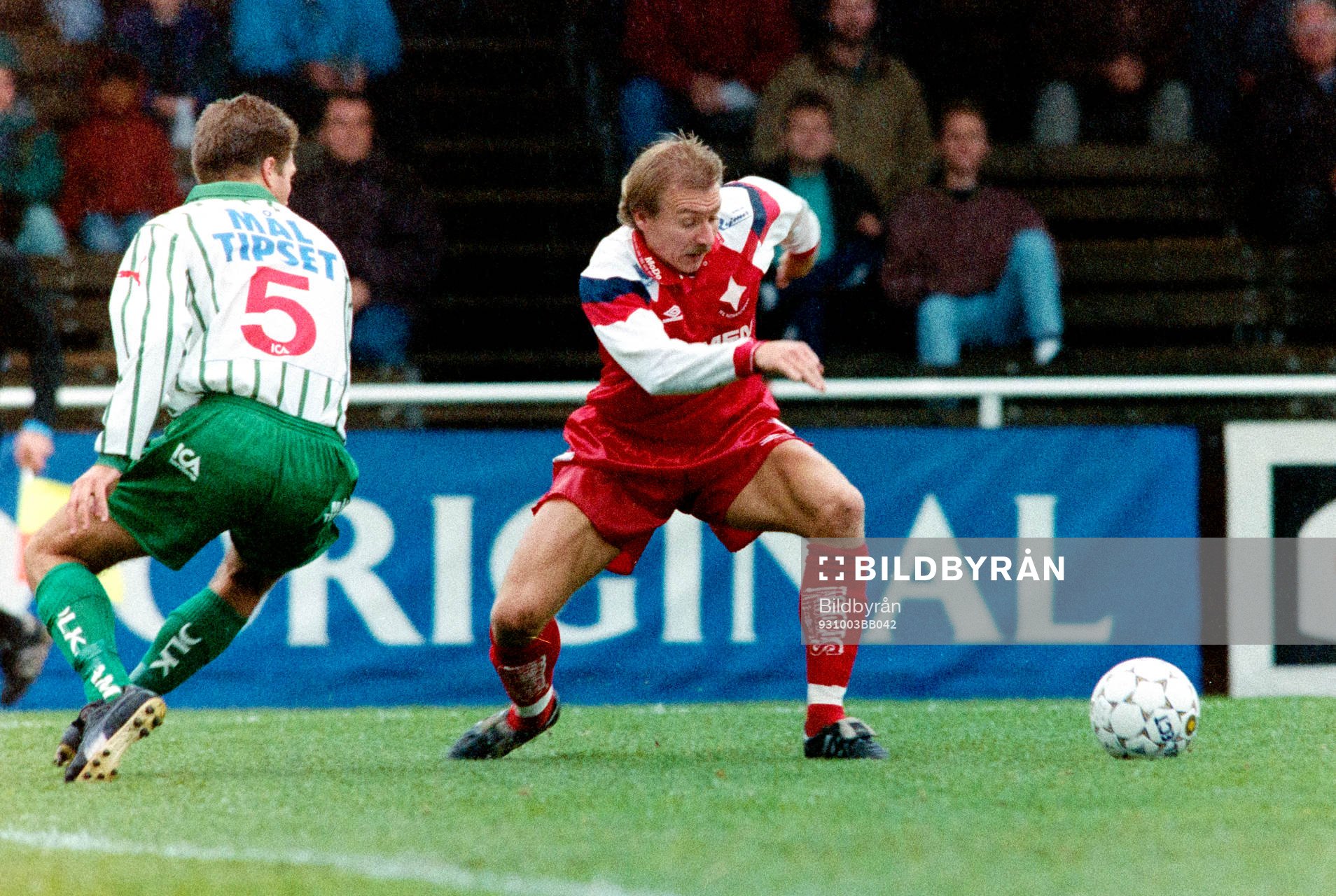 Fotboll, Allsvenskan, Västra Frölunda - IFK Norrköping, 3-2: Jan Hellström, Norrköping. 