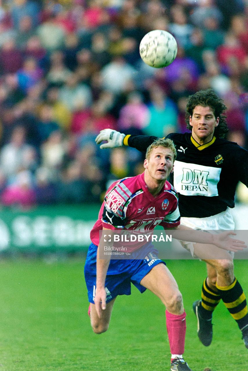 Anders Jönsson, Helsingborg med Dick Lidman, AIK i ryggen