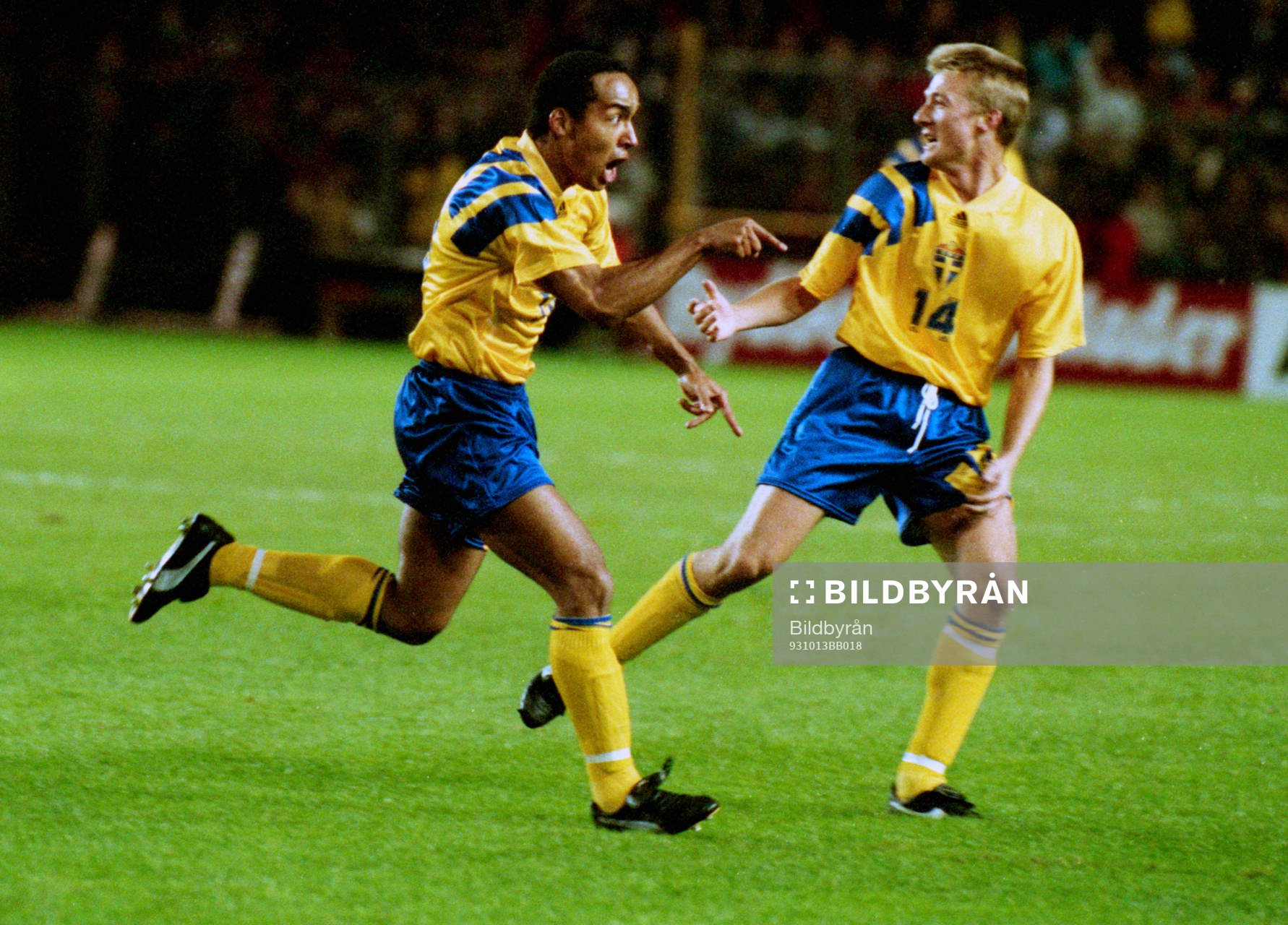 Martin Dahlin och Stefan Landberg