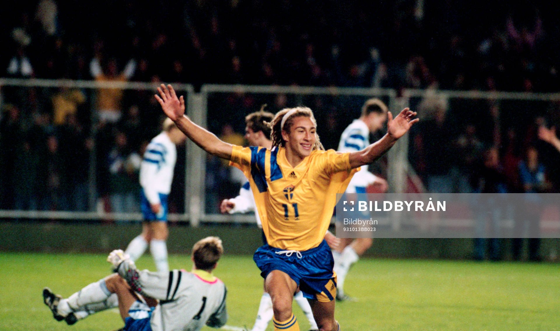 Henrik Larsson jublar