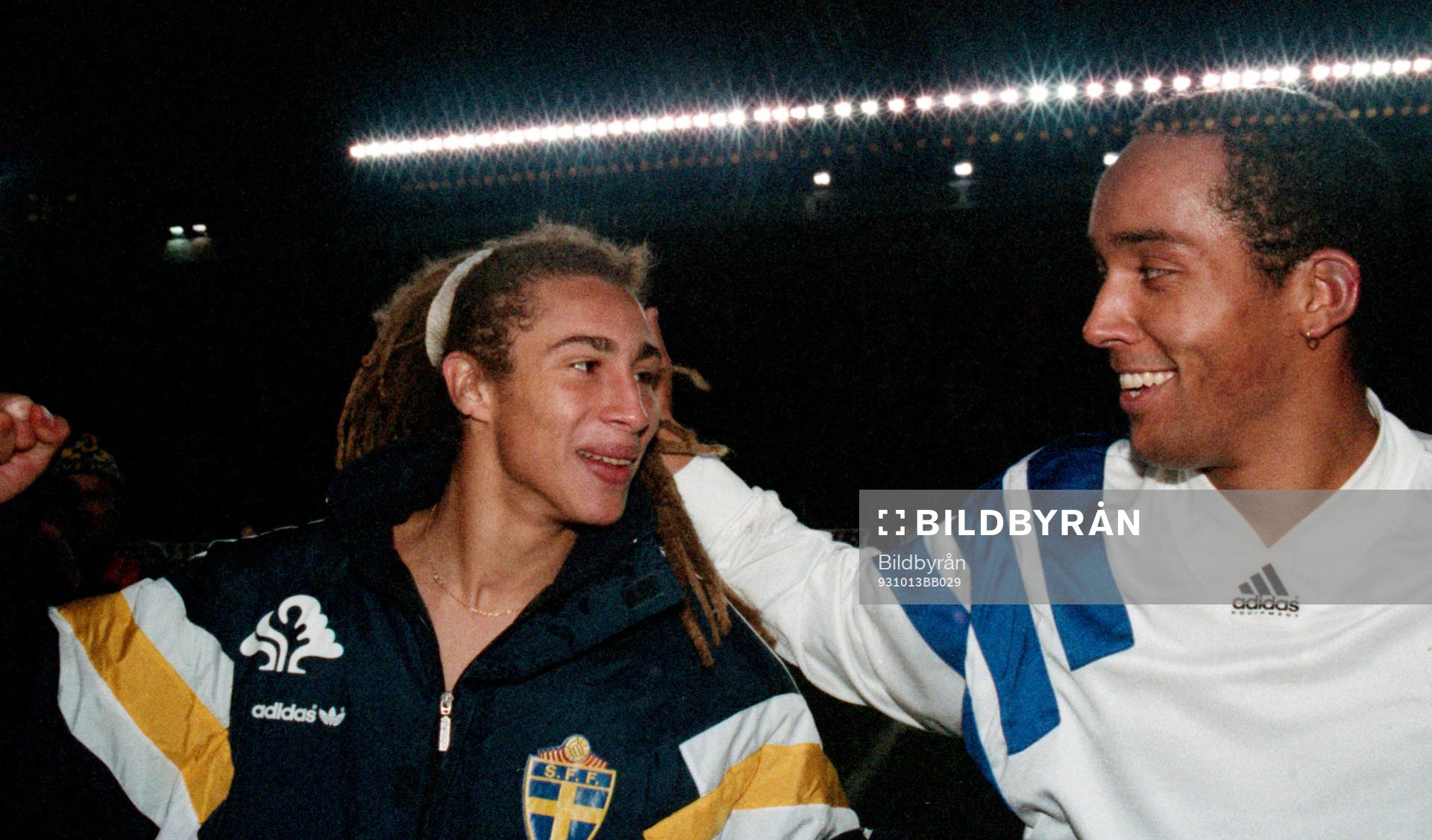 Henrik Larsson och Martin Dahlin