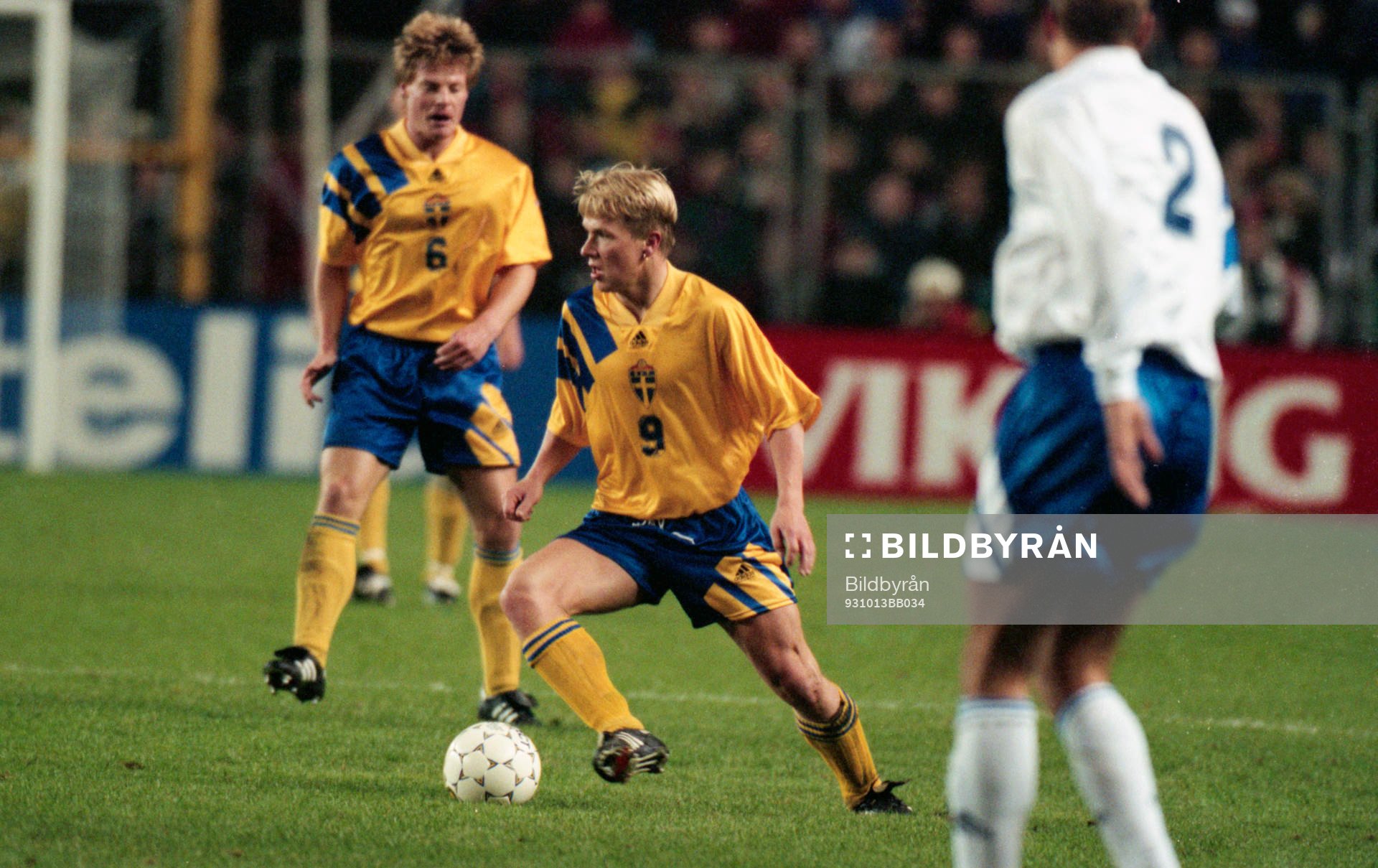 Pär Zetterberg med bollen