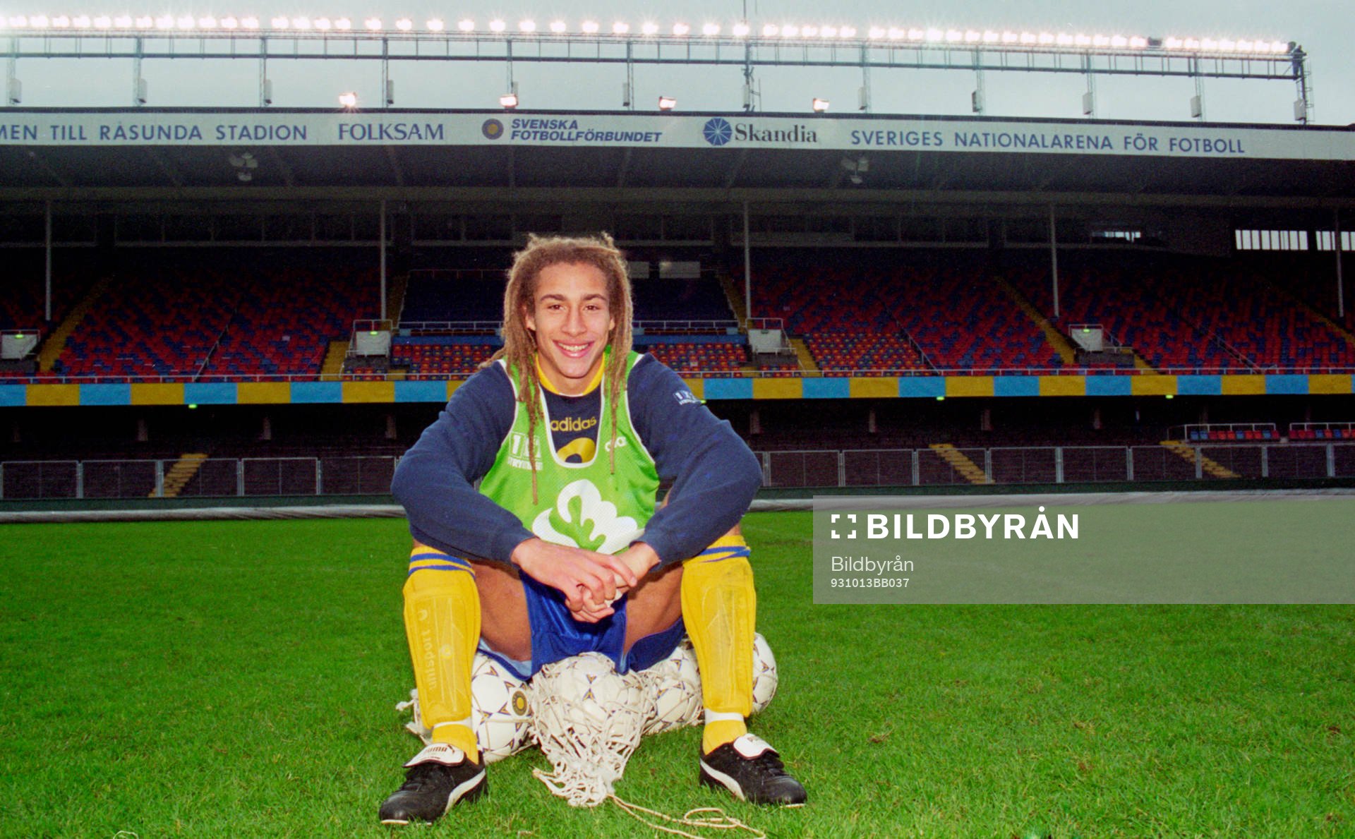 Henrik Larsson på Råsunda