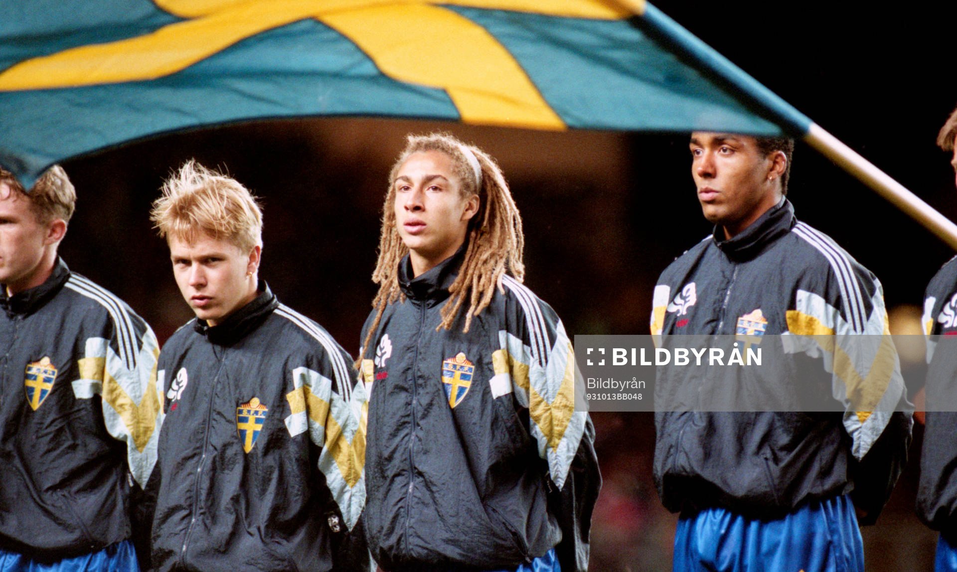 Pär Zetterberg, Henrik Larsson och Martin Dahlin