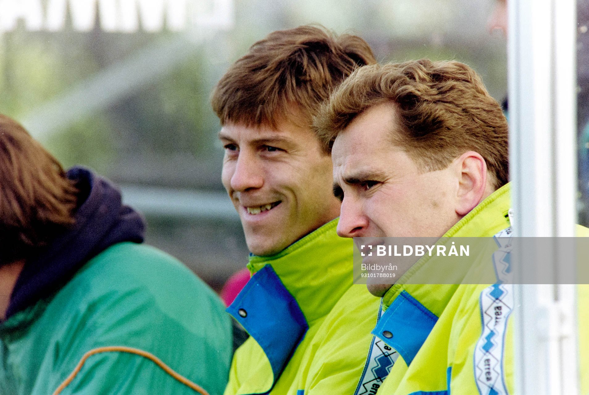 Kjell Jonevret och Erik Hamrén, tränare i Vasalund