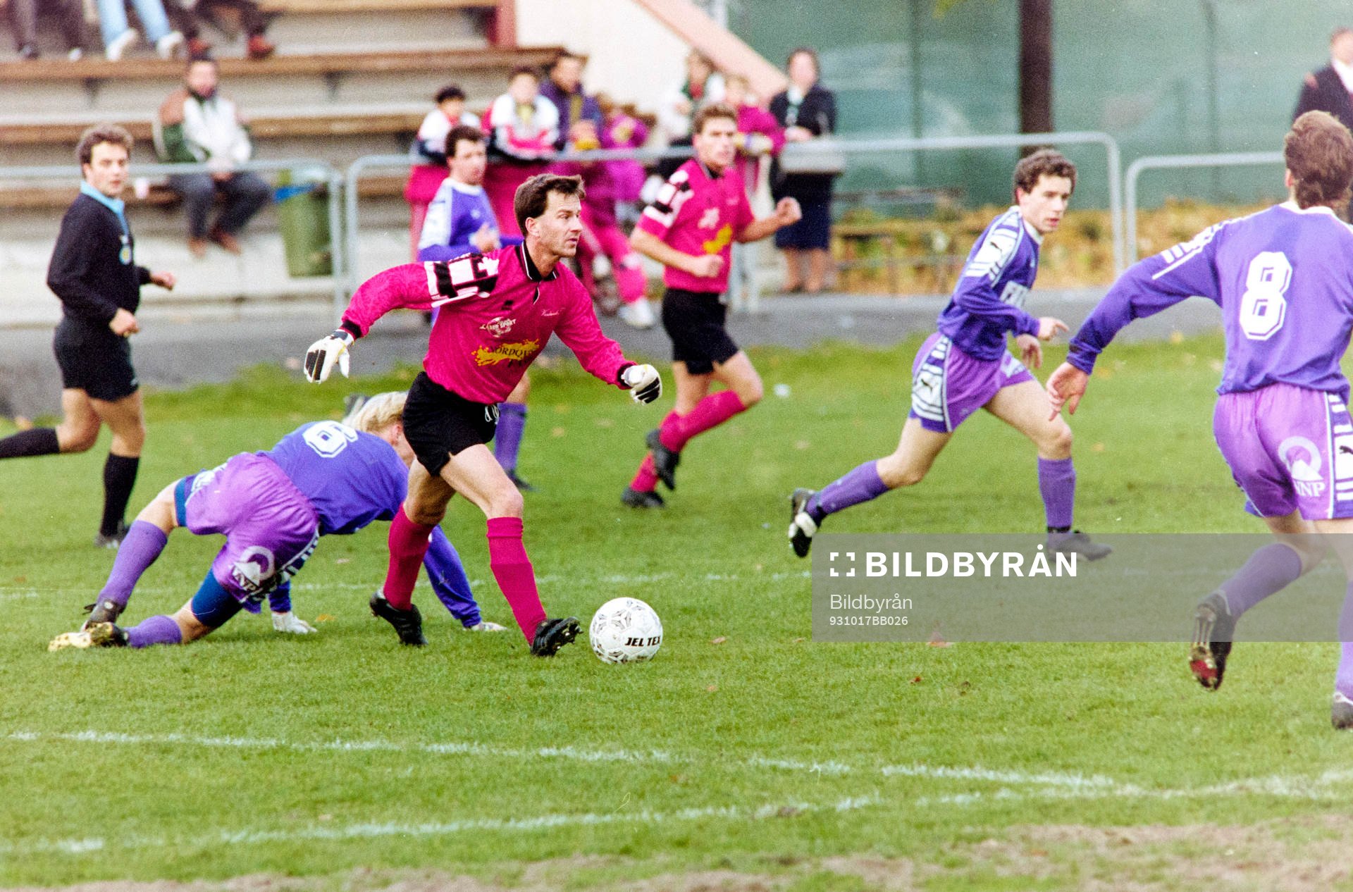 Fotboll, Div 1 Norra, Vasalund - Ope, 0-0: Thomas Bergman, Vasalund.