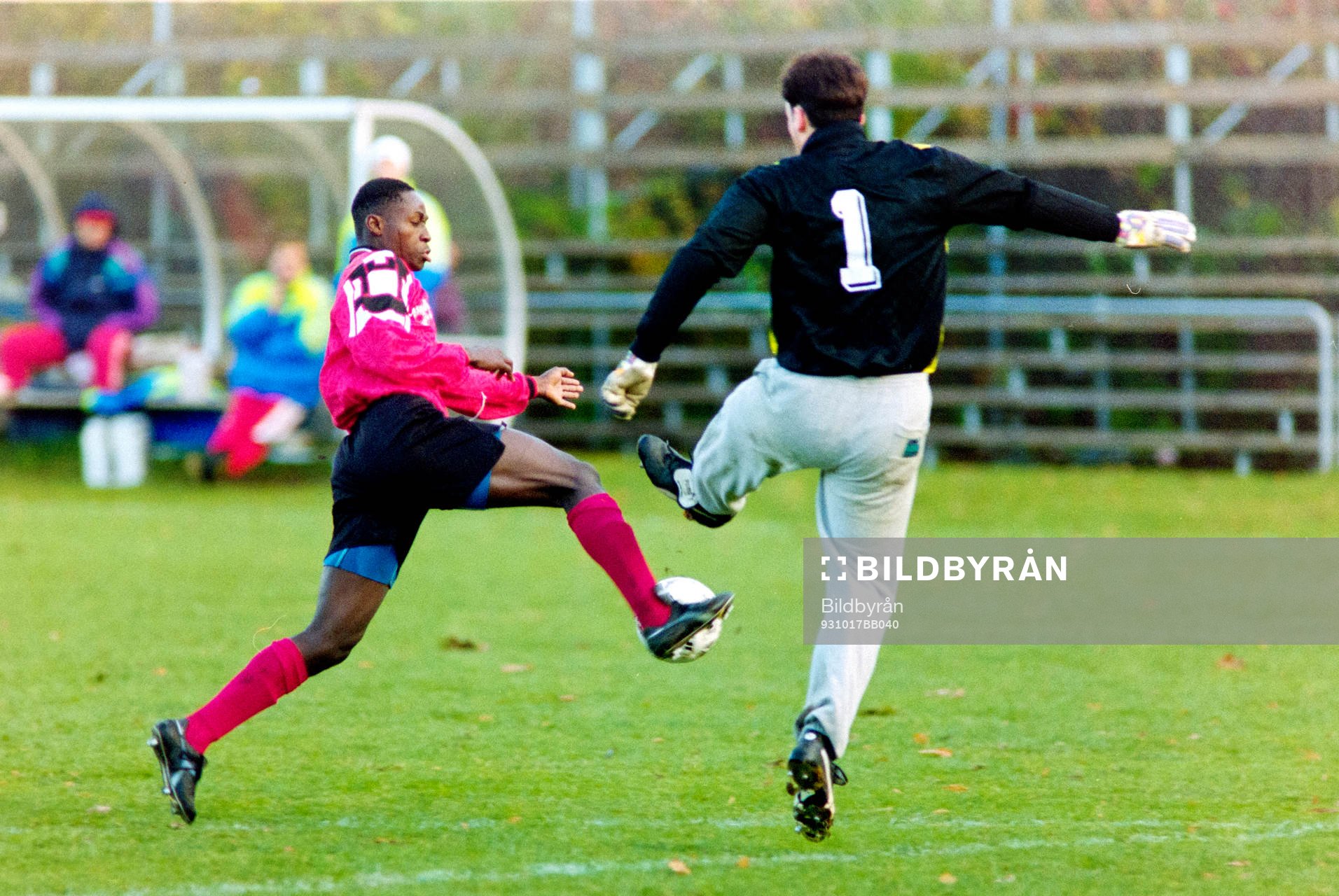 Moses Nsubuga, Vasalund med bollen