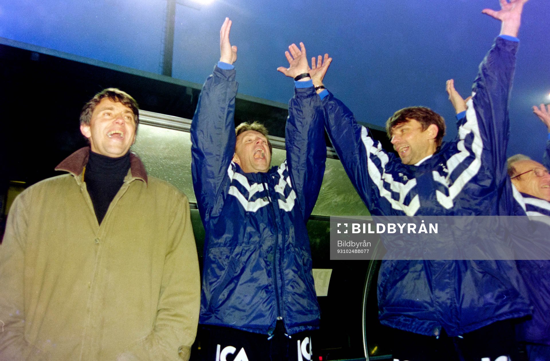Thomas Wernerson, klubbdirektör, Roger Gustafsson,