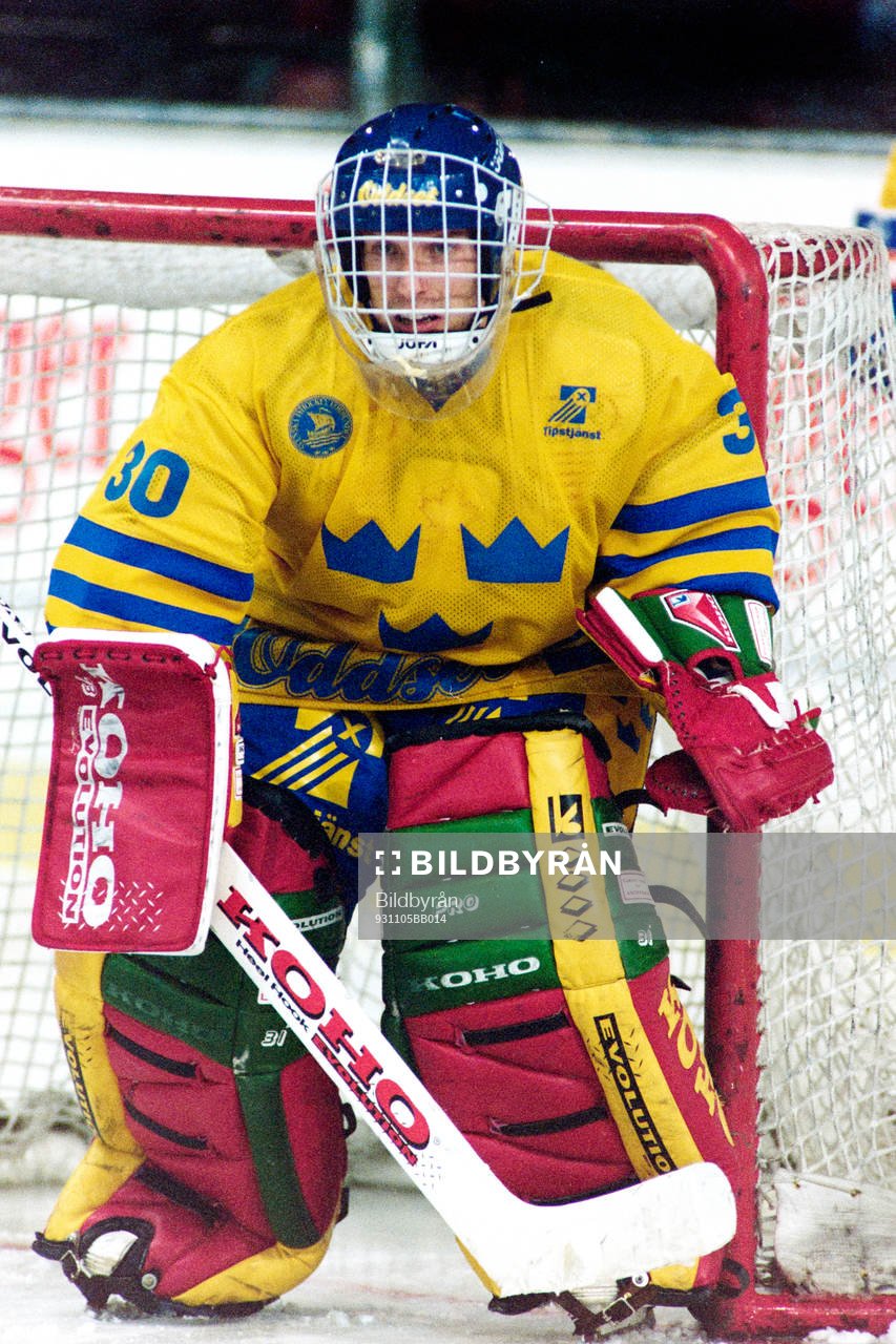 Fredrik Andersson, målvakt i Sverige