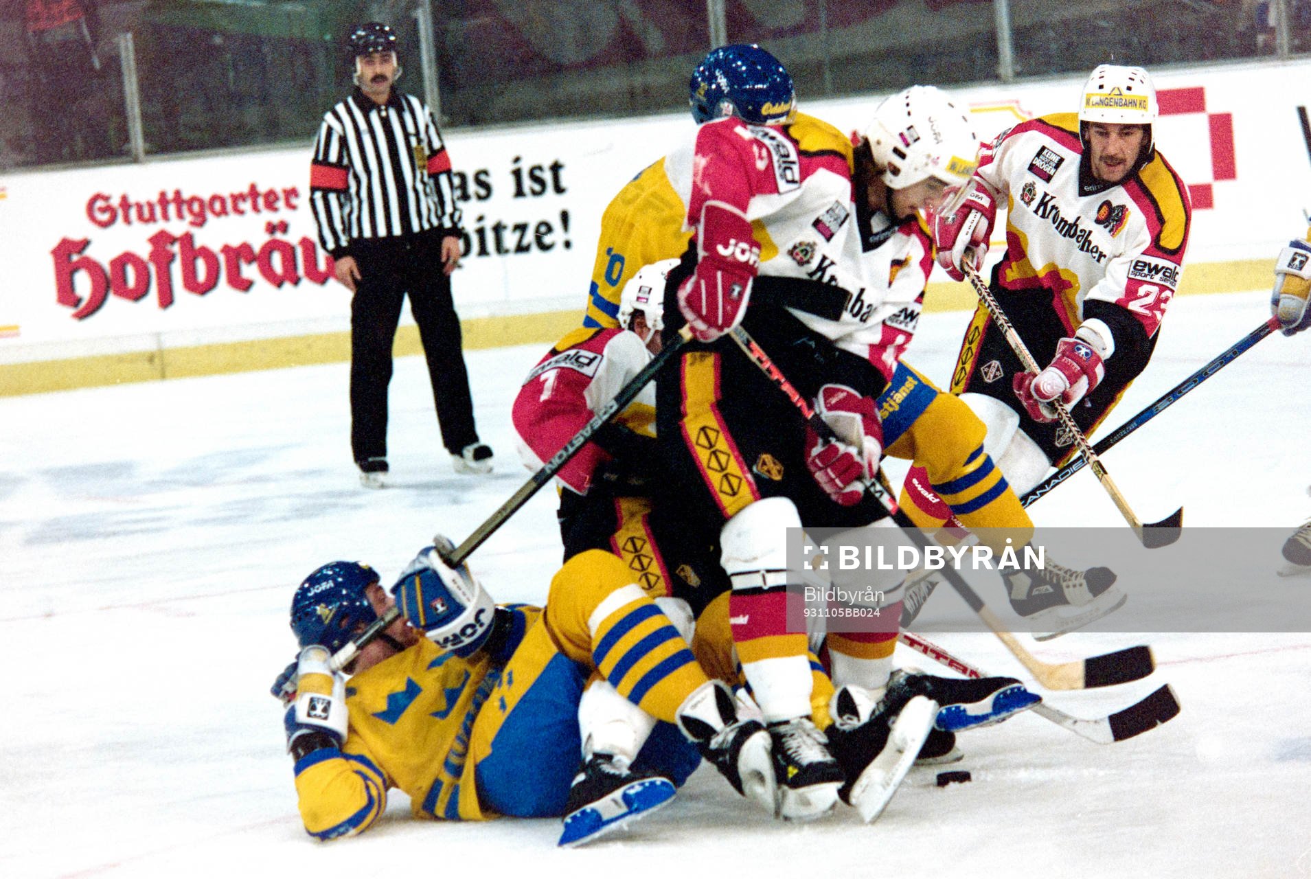 Ishockey, Deutschland Cup, Tyskland - Sverige, 3-2