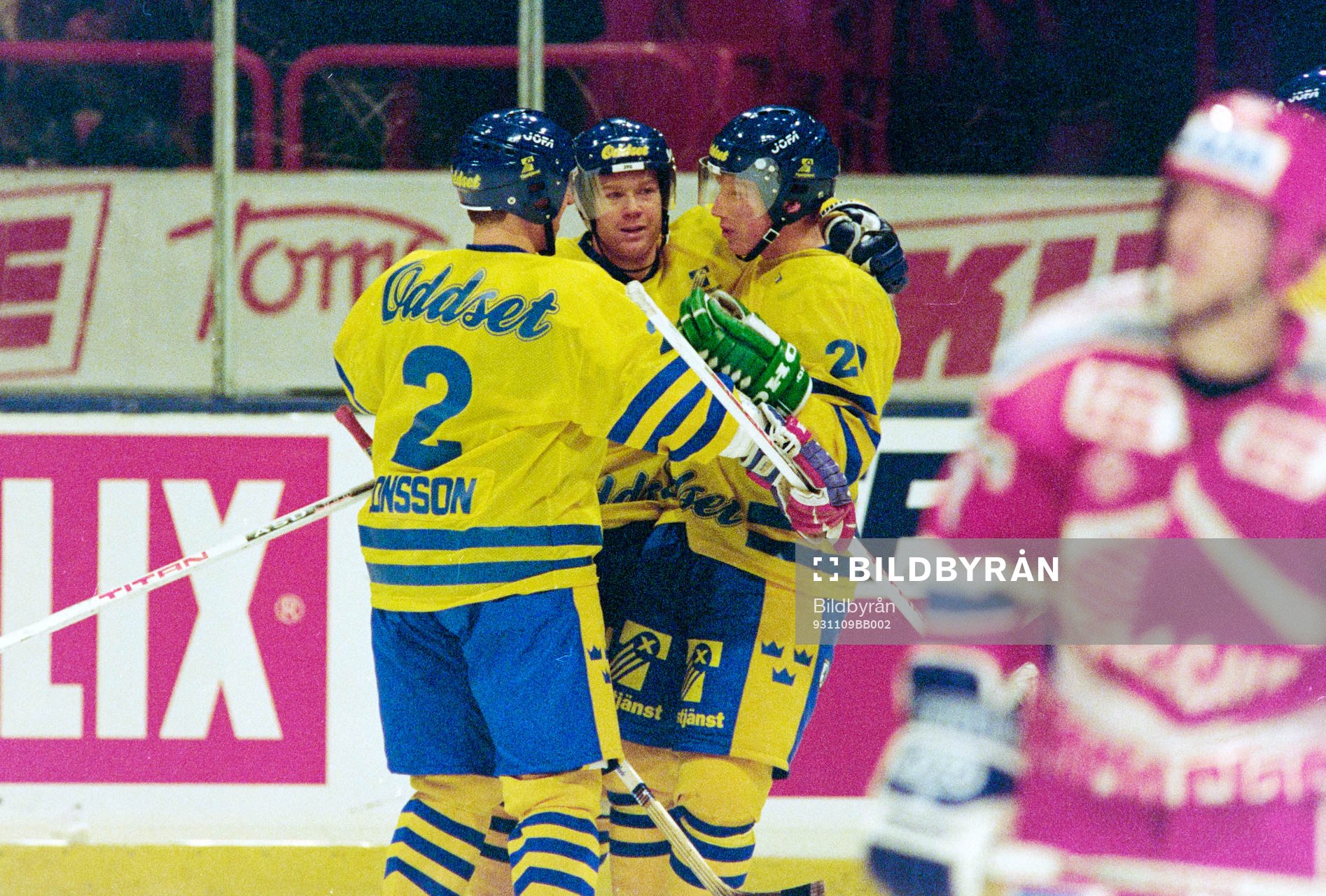 Tomas Jonsson, Niklas Eriksson och Jörgen Jönsson,