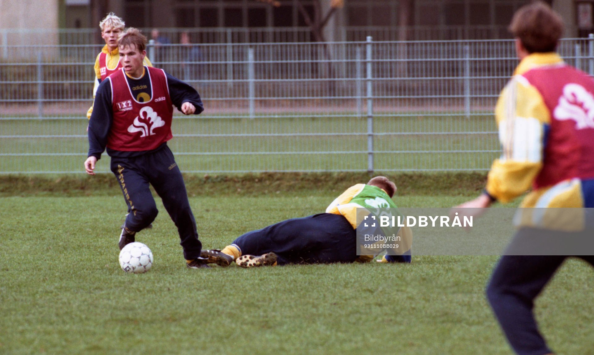 Niclas Alexandersson med bollen