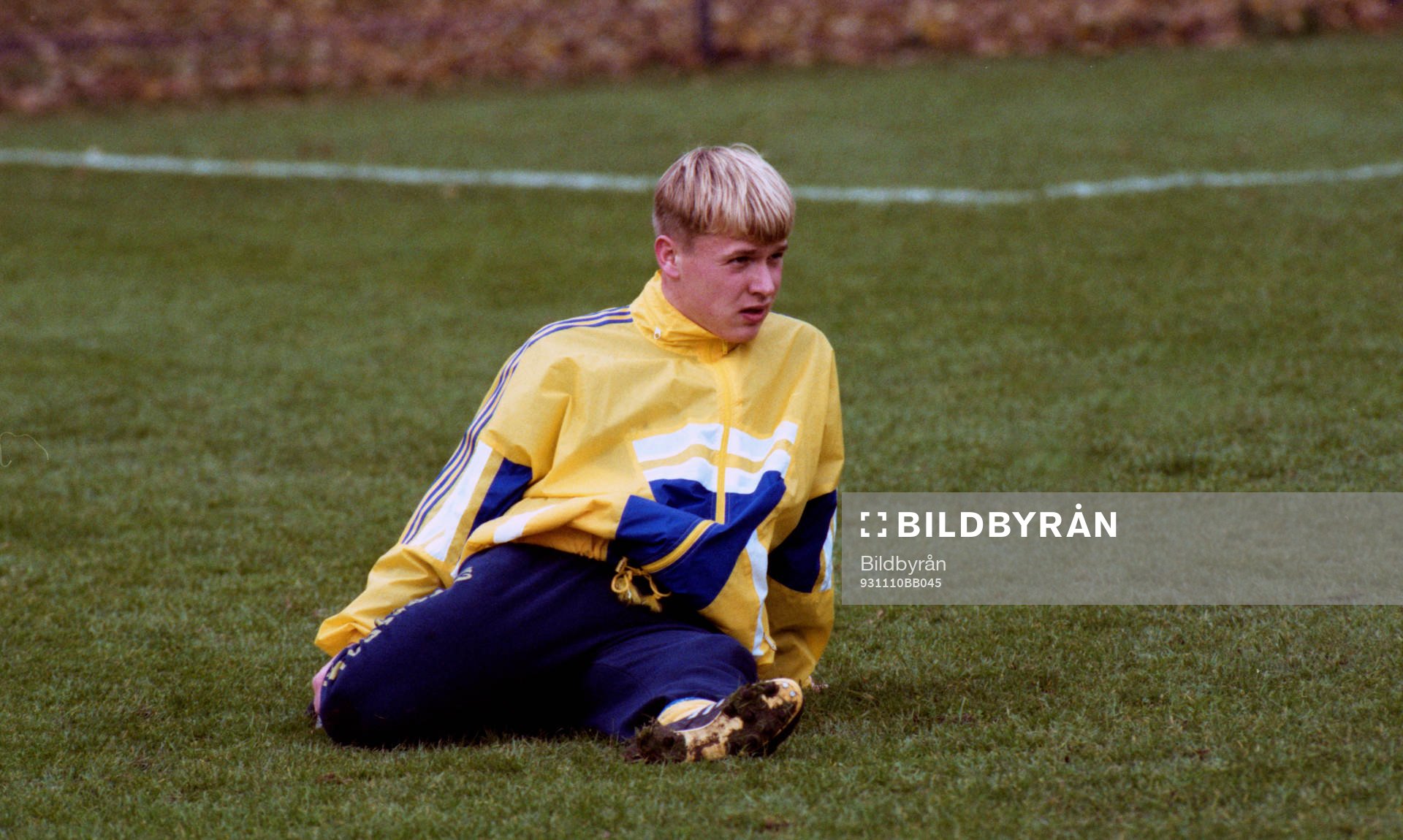 Pär Zetterberg stretchar