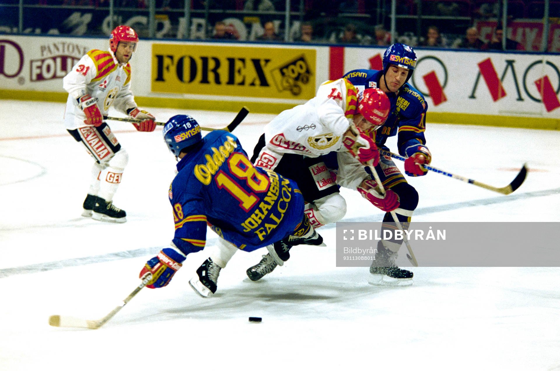 Thomas Johansson, Djurgården flyger in i en brynässpelare