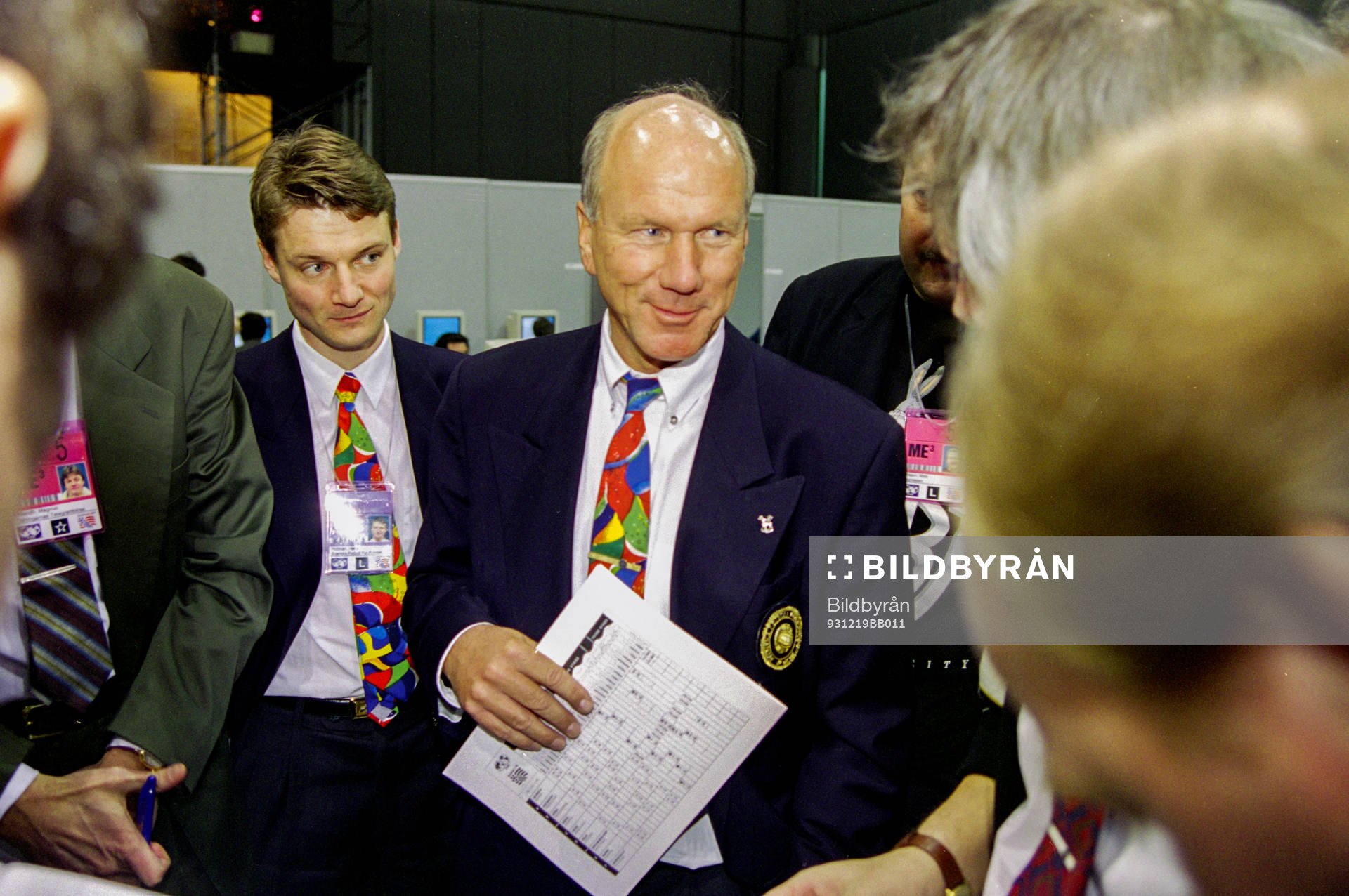 Hans Hultman och Tommy Svensson, förbundskapten i Sverige